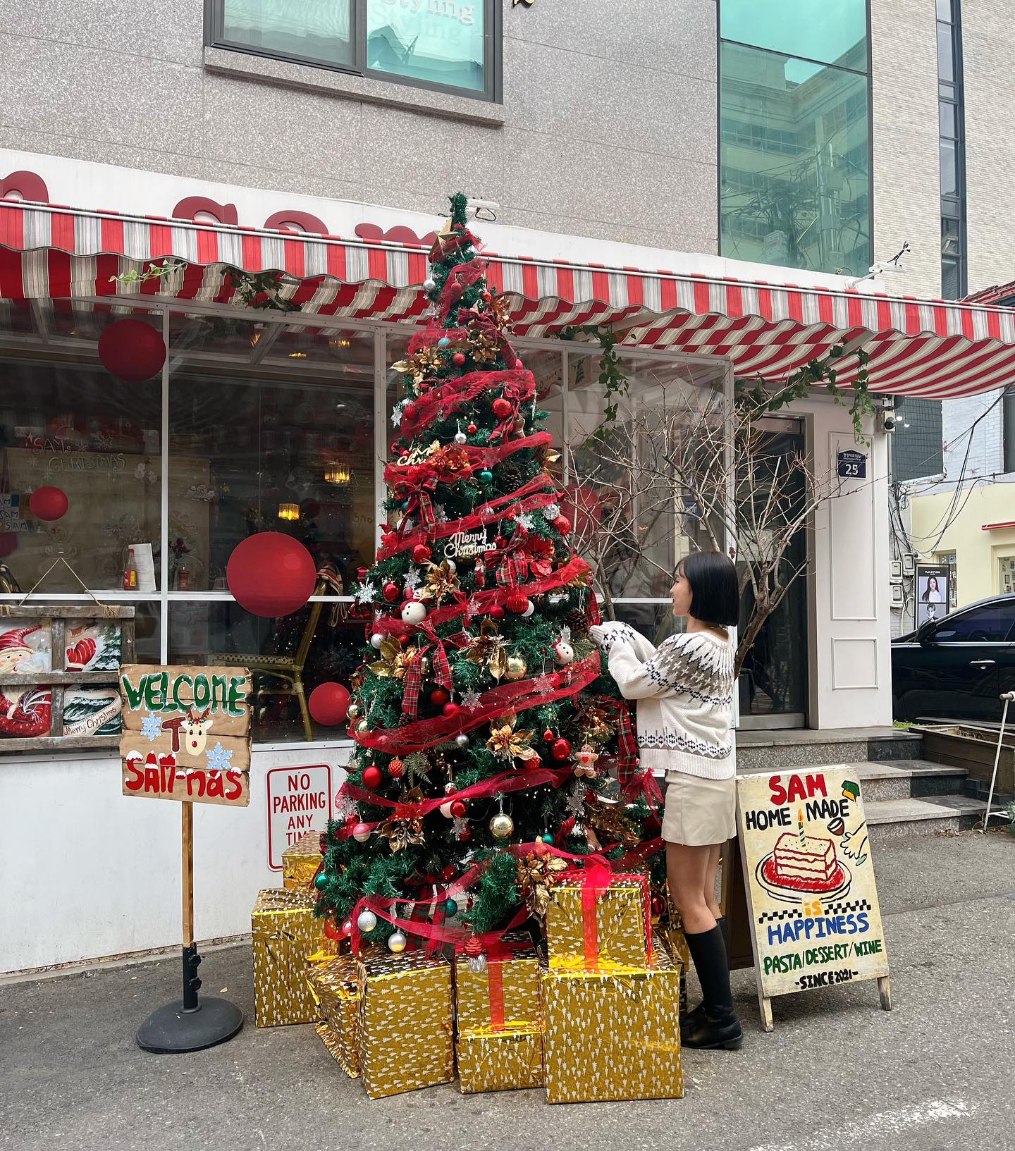 사계절 내내 웨이팅있는 용리단길 맛집이지만 역시나 겨울시즌에 더 예쁘고 더 아늑한 느낌의 용리단길 맛집 쌤쌤쌤🎄
사랑하는 사람들과 행복한 연휴 보내세요🫶