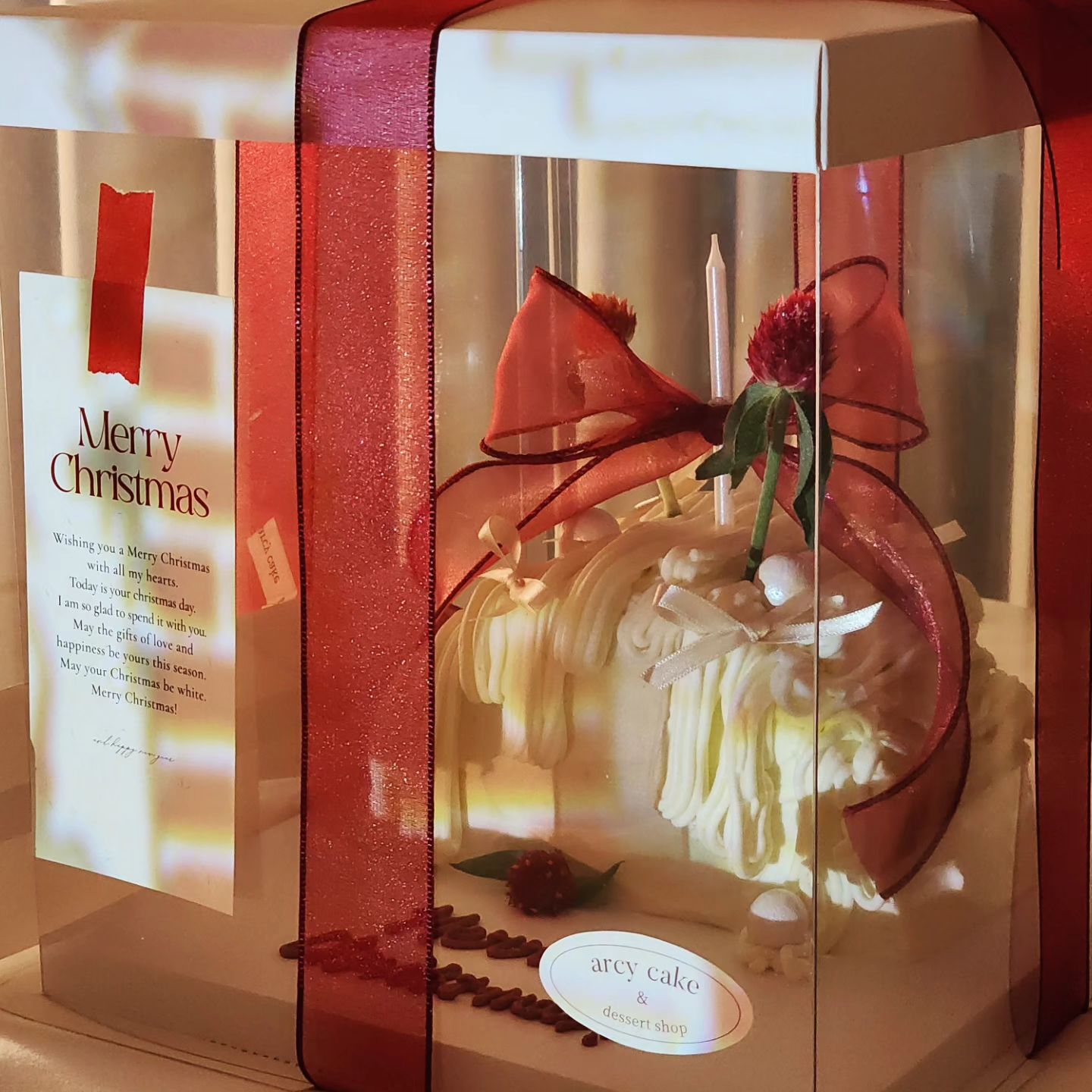 .
12/25🎄
Merry Christmas!🫶

.

#크리스마스
#christmas #cake is so #pretty