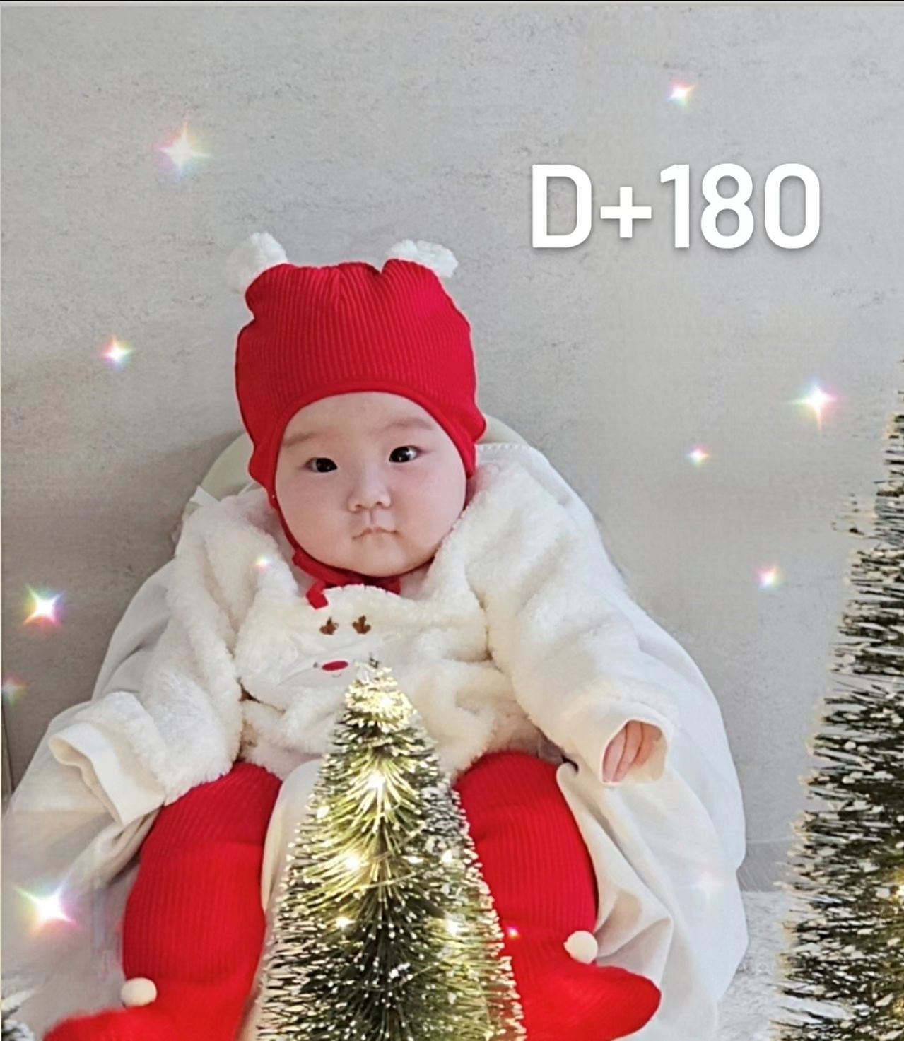 6개월아기 #180일 #육아스타그램
#토끼띠맘 #토끼띠아기 #크리스마스 #귀여워

우리아기가 6개월이 되었어요
이제 이유식도하고 되집기도해요. 하나씩 성장하는 아가를 볼때마다 뭉클하답니다🩷🩷🩷🩷🩷

사랑해 나은아❤️❤️