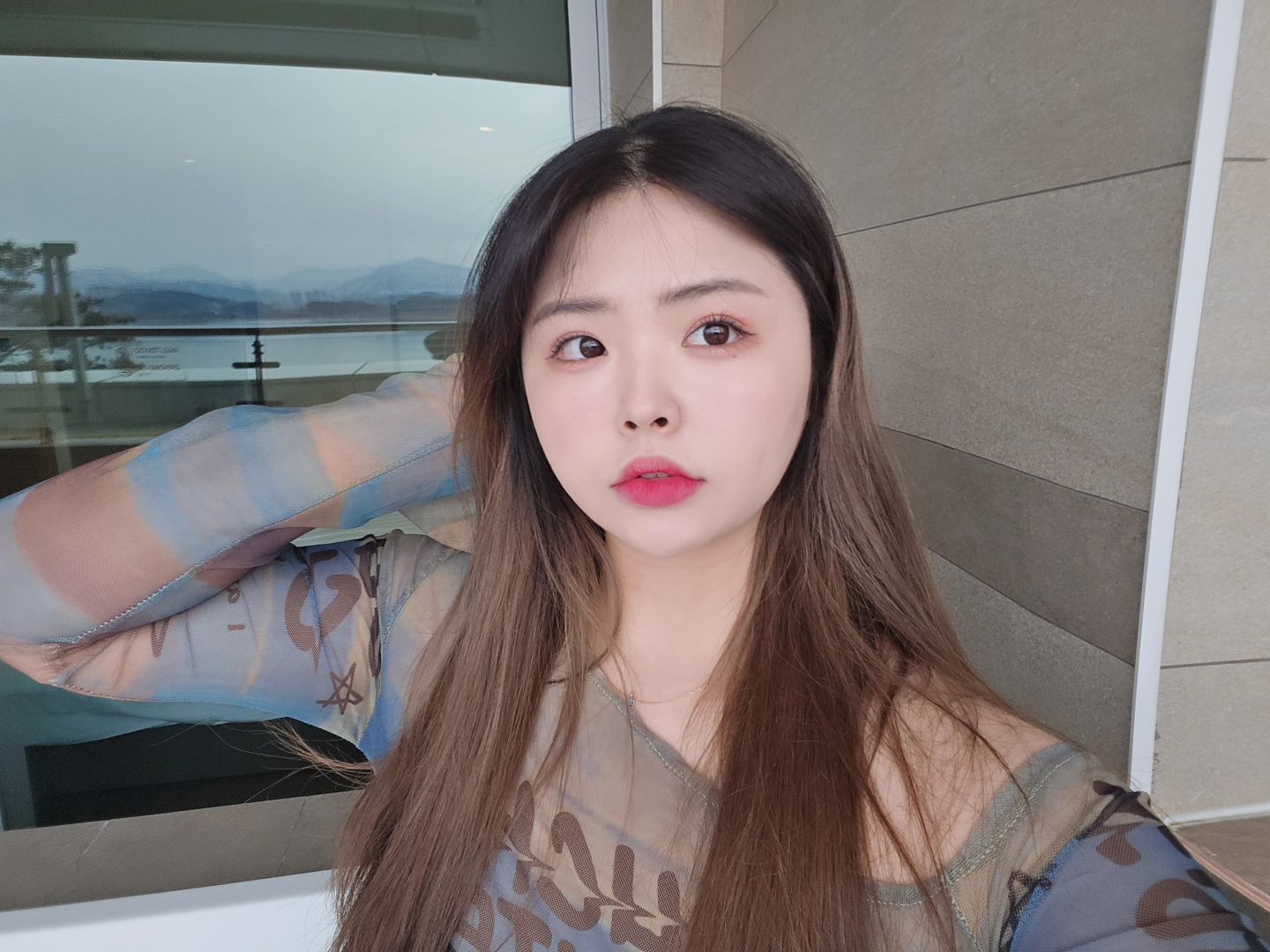 간만에 #힐링 ,,올만에 셀카 힘들다