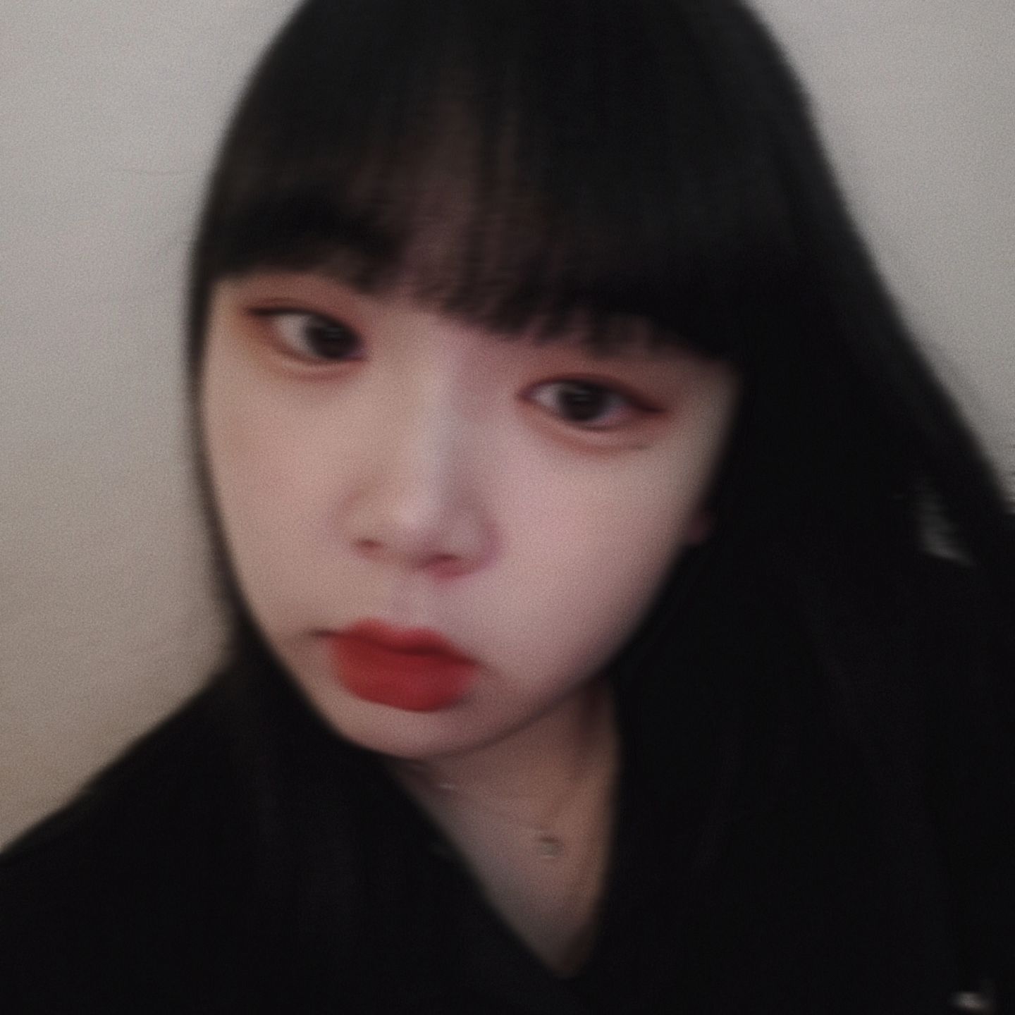 앞머리를 다시 만들었습니다✌🏻