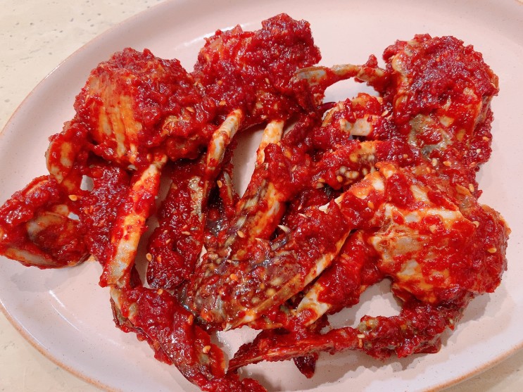 용인 수지 꽃담 , 게장 무한리필 포장 구매후기