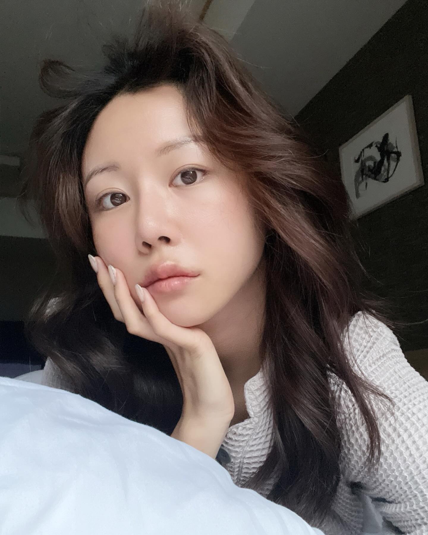 잠이안오길래 엄마 봉고데기로 장난치다 뿔남 😅