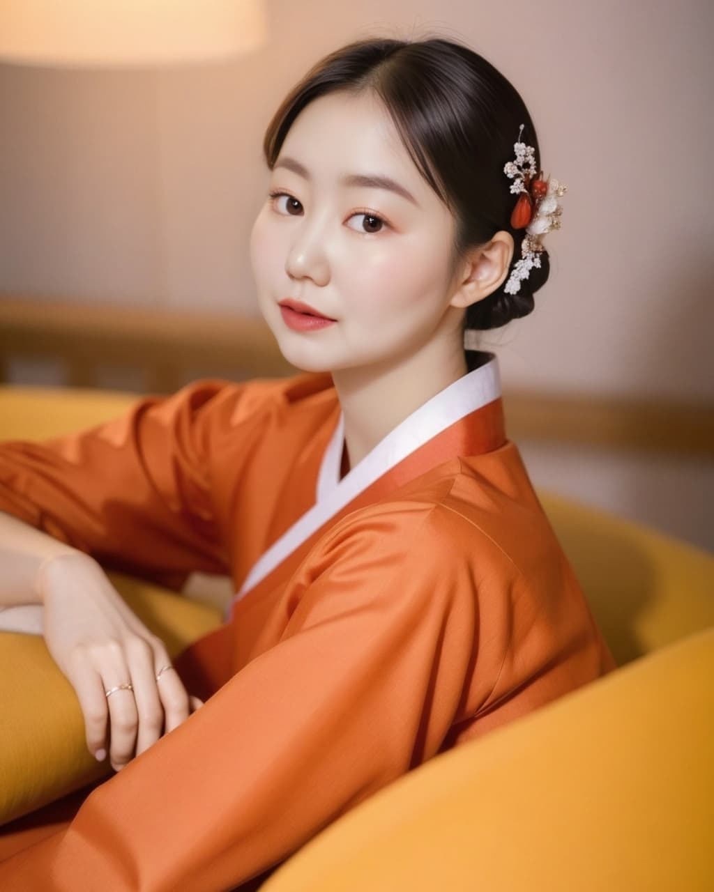 나 또 한복 못참지..😅 쿨톤인데 ai로라도 웜톤아씨 되어보니 행복🧡

#ai프로필 #한복ai #한복 #한복스타그램 #hanbok