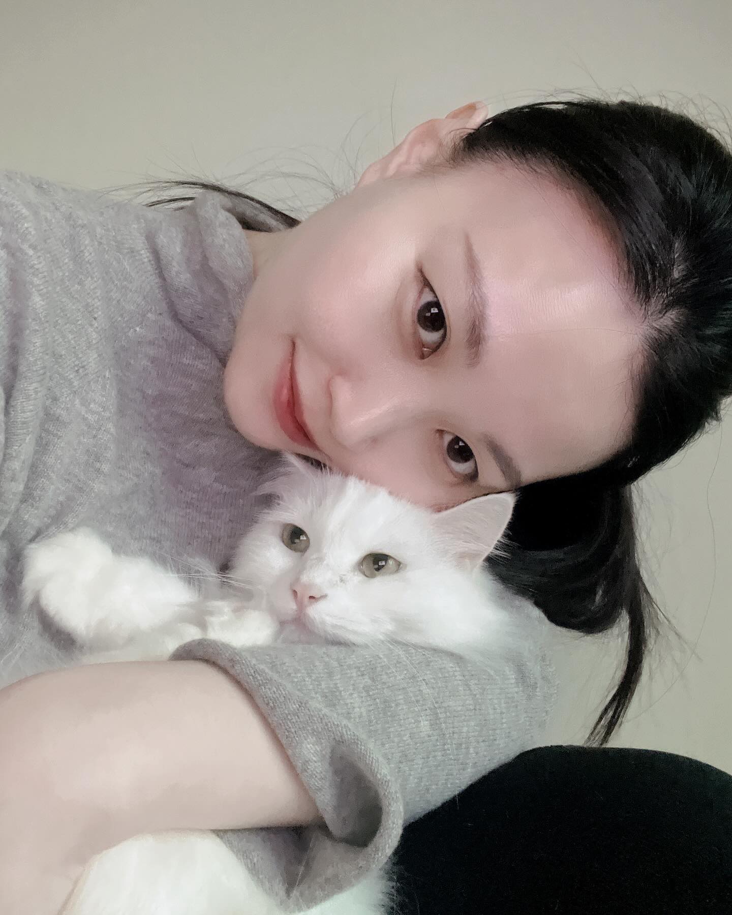 겨울에 고양이를 안고 있으면, 
몽실몽실 포근~ 부드럽고 말랑 따뜻합니다 💜💜💜

그리고 옷에 고양이 털 💀
ㅋㅋㅋㅋㅋㅋㅋ

귀여워서 고양이 알러지 있어도 포기못해요😂
힐~~링~~~

#집사그램 #고양이 #catlove