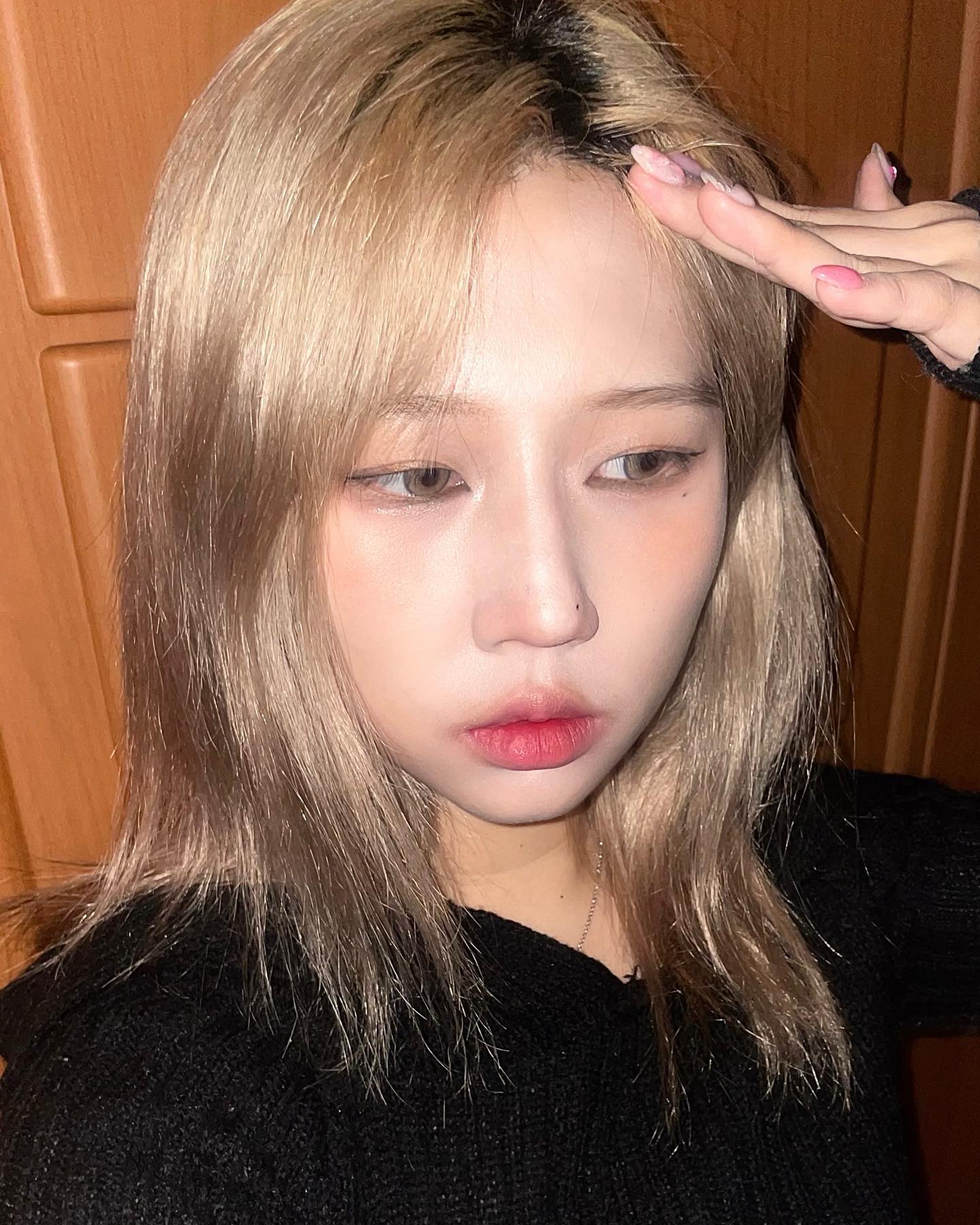 렌즈랑 립 제품 이쁜덕에 쿨톤인 나두 웜톤으로