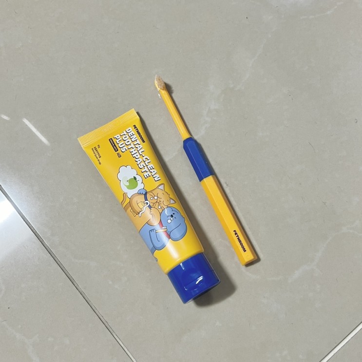 반려동물 구강관리템 추천 페스룸 칫솔치약 반려동물칫솔