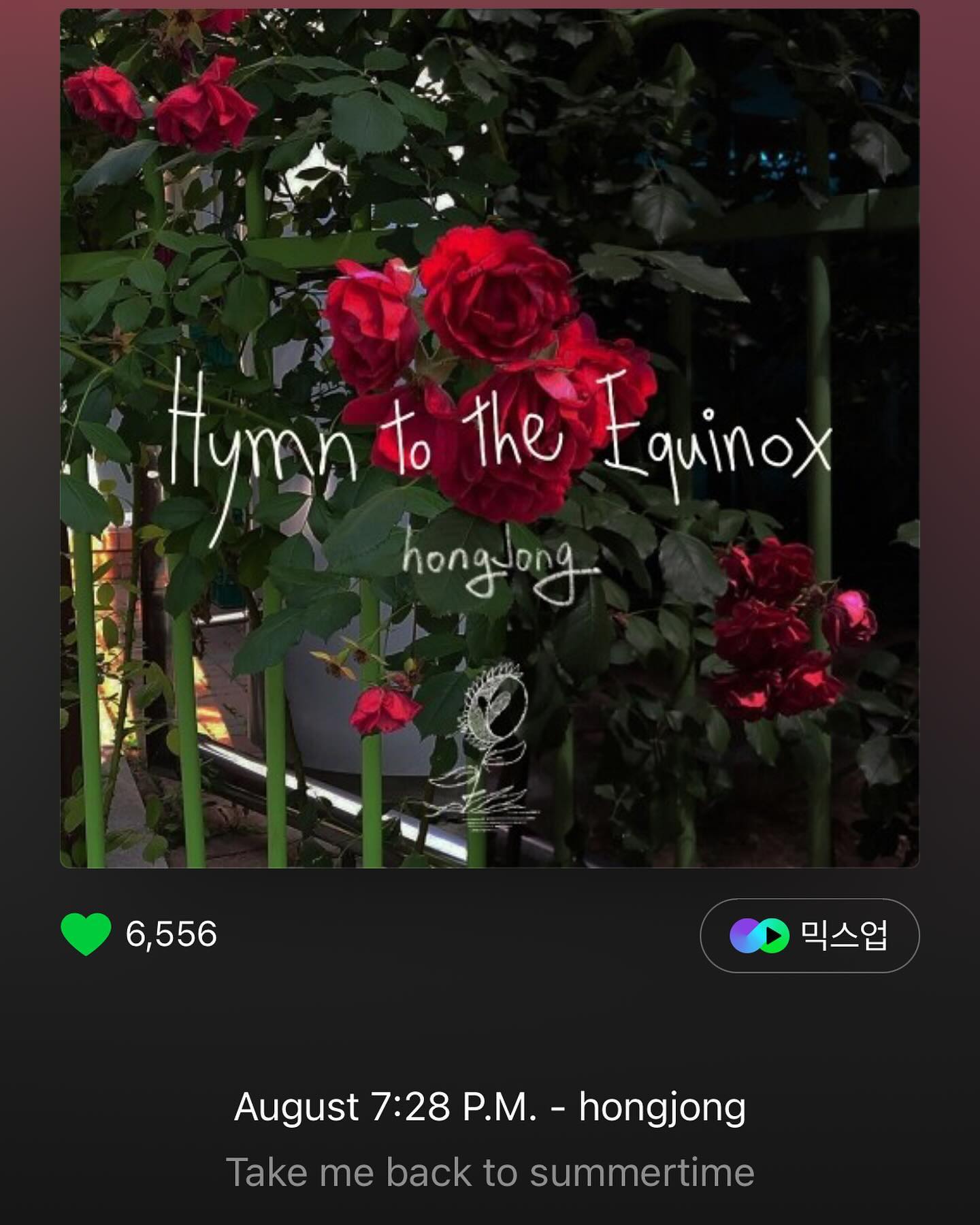 내 심장의 색깔은 BLACK