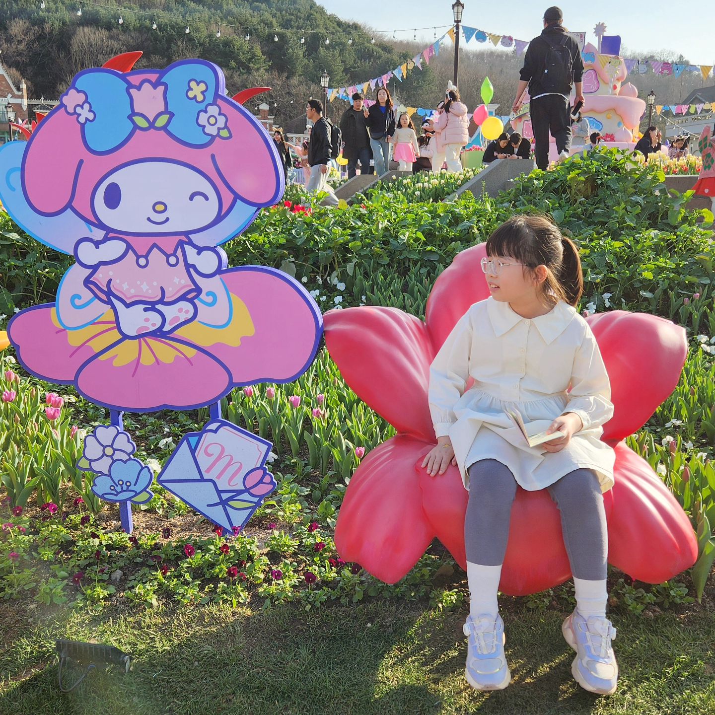 #에버랜드
우리딸 좋아하는 산리오 구경하러 다녀옴.
또 가야지~
