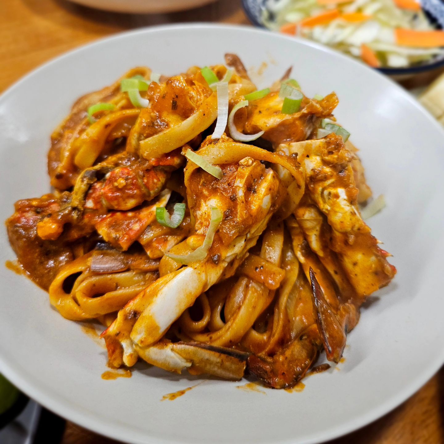 이것은 

꽃게파스타? 

처음 먹어보지만 jmt! 

#꽃게파스타