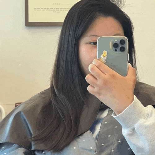 동탄 미용실 - 컬러 하우스 동탄점 - 민감성 두피 염색 탄산수 케어로 산뜻하게 하고 왔어요
