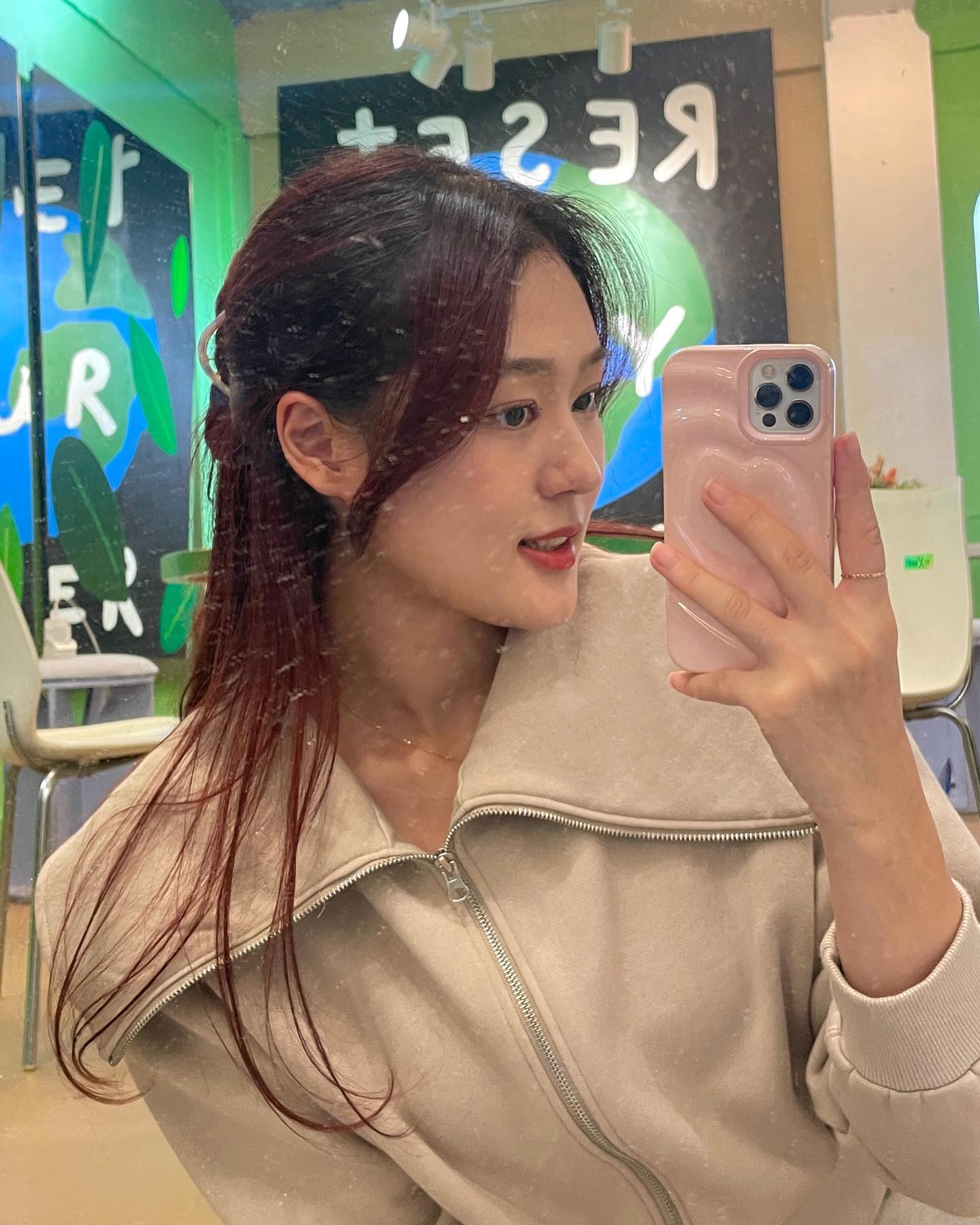 사쟌님 거울 닦아주세오 🫧