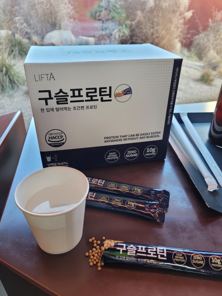 한입에 털어먹는 초간편 프로틴 리프타 구슬프로틴