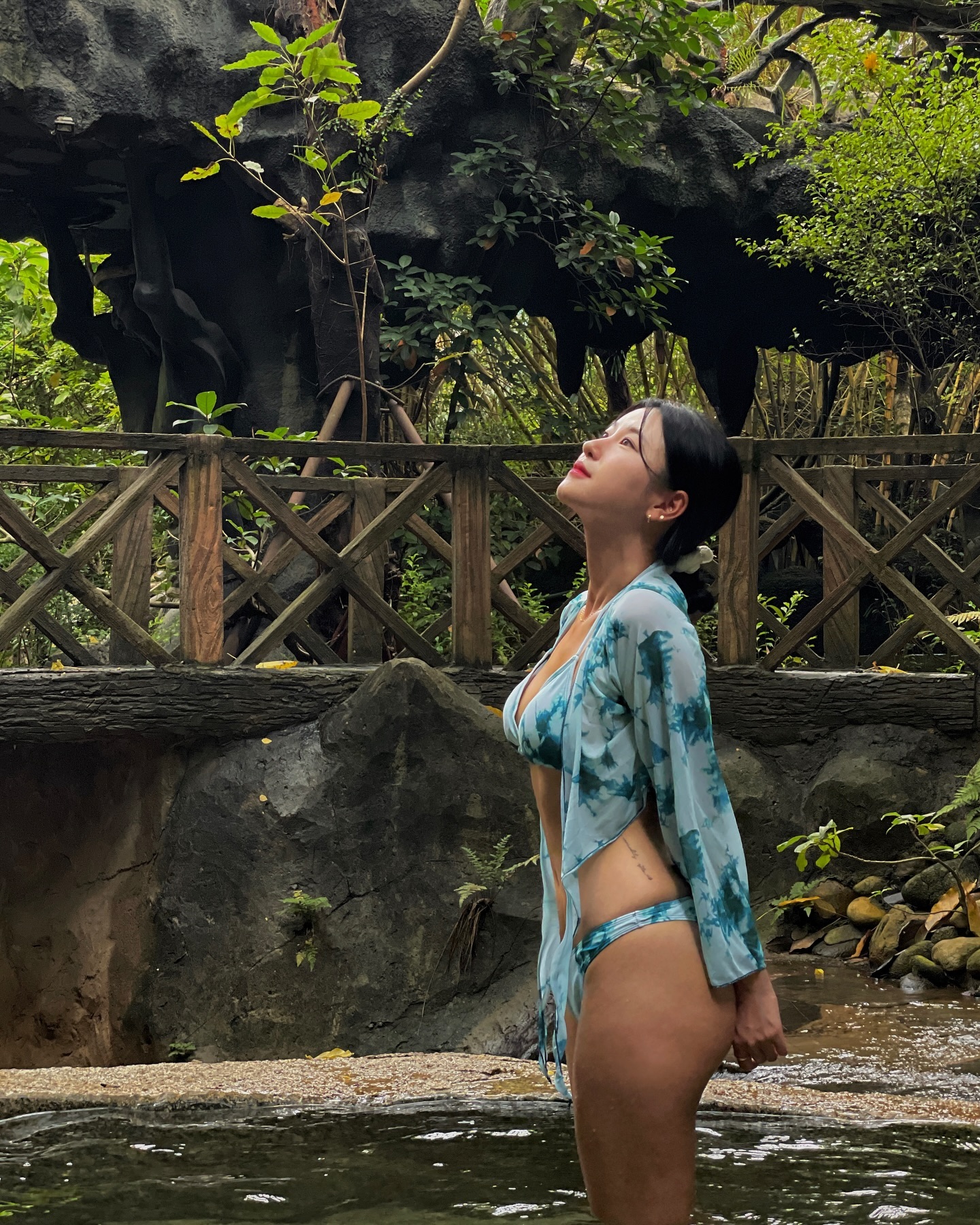 🧚🏻‍♀️
Nature hot spring 🥵♨️🎏🧚🏻🌿✨