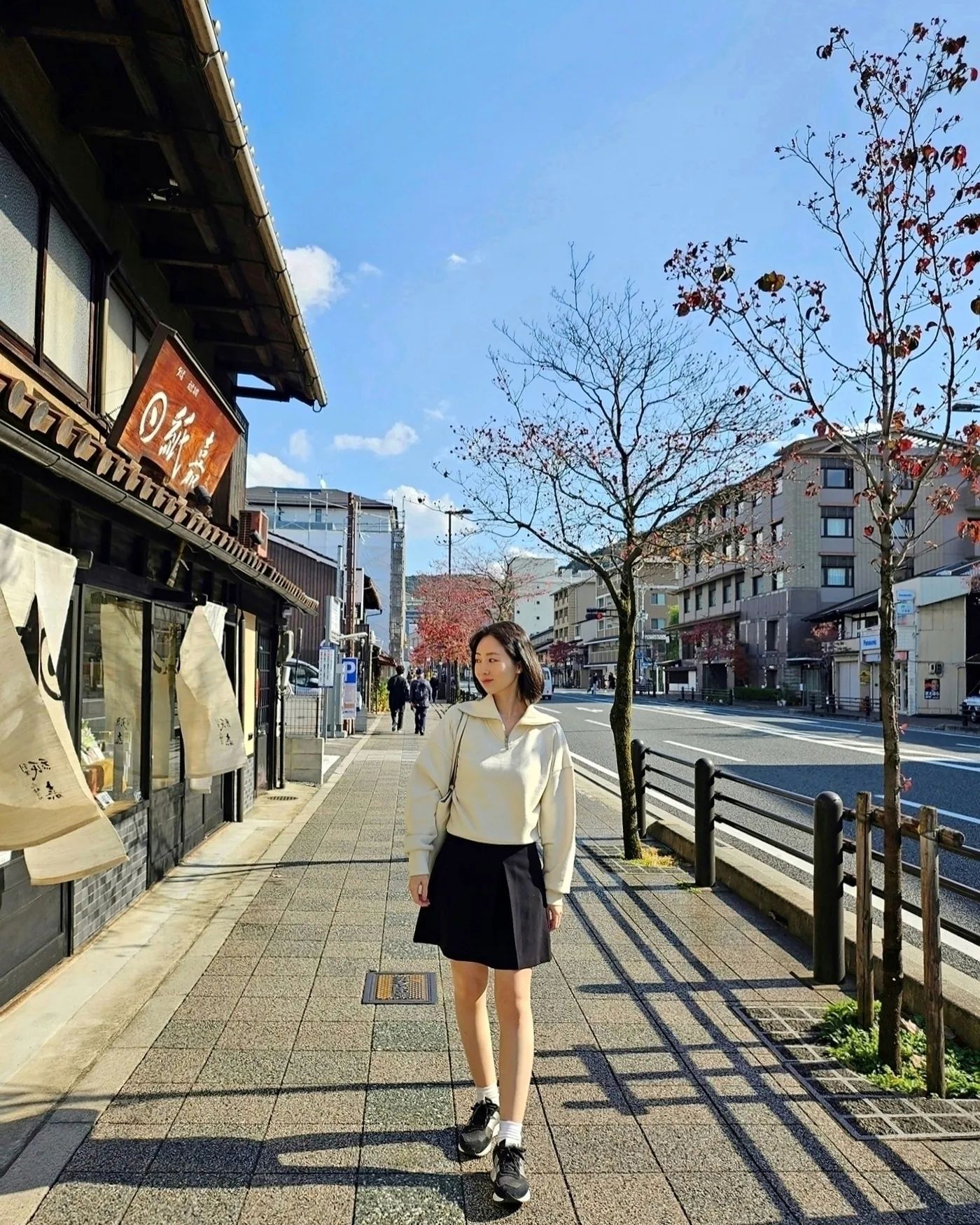 걷기만 해도 좋은 교토 거리🇯🇵
날씨가 좋아서 무려 3만보 걸은 날🙃
