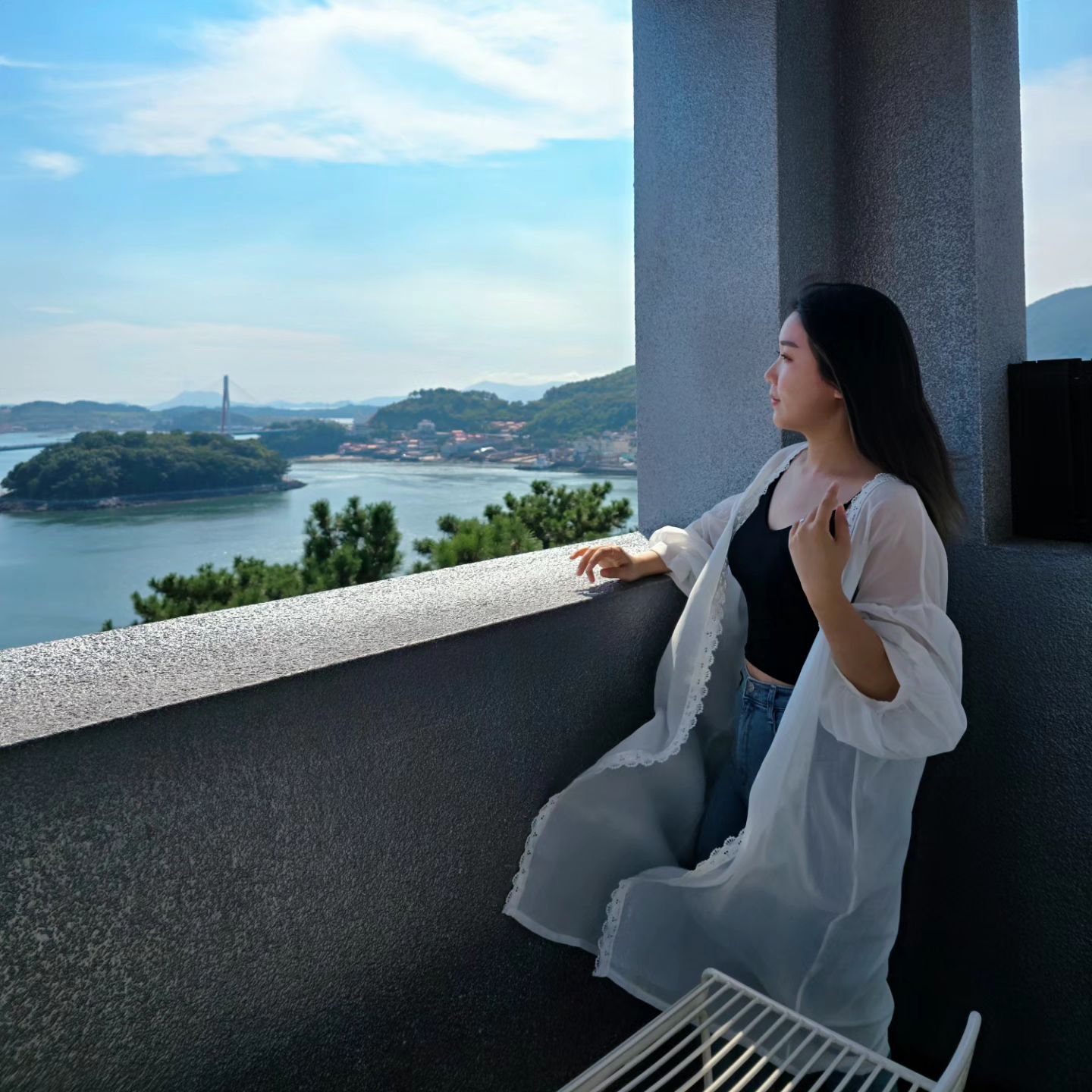 여수 낭만카페 비온다더니 날씨 너무 좋잖아?!