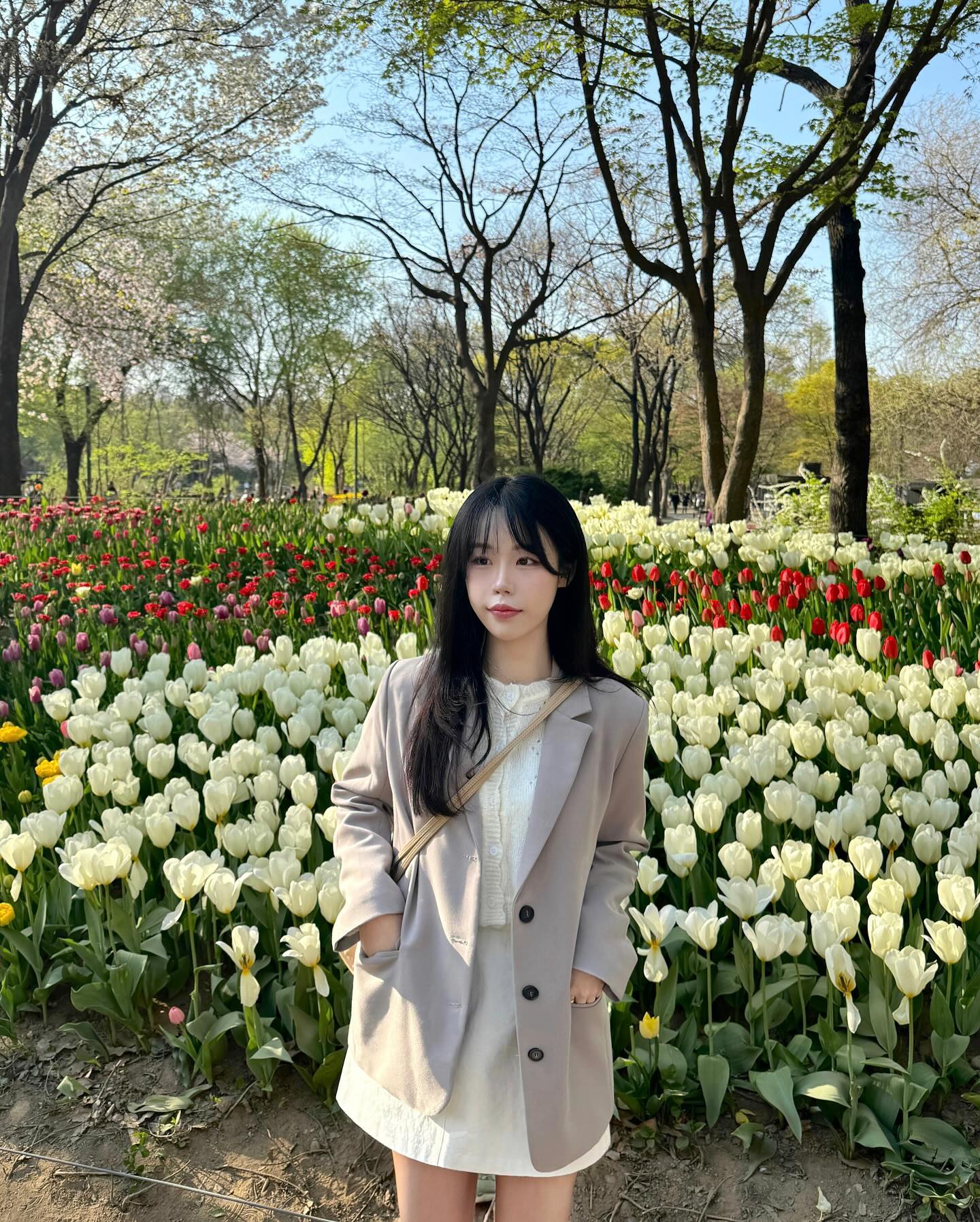 나 튤립보고와찌롱 ! 🌷🌷
