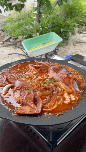 [제품리뷰] 매콤한 오징어볶음 꼬들무불오징어 안먹으면 이건 유죄야. 너무 맛있어. 진쨔.