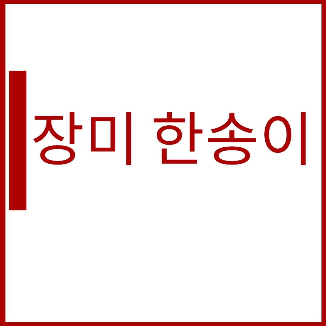 장미꽃 한송이...
