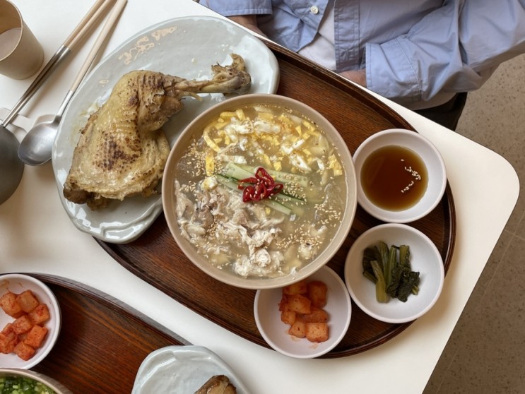 서울 성수동 <한계> 온면, 초계면, 닭장작구이
