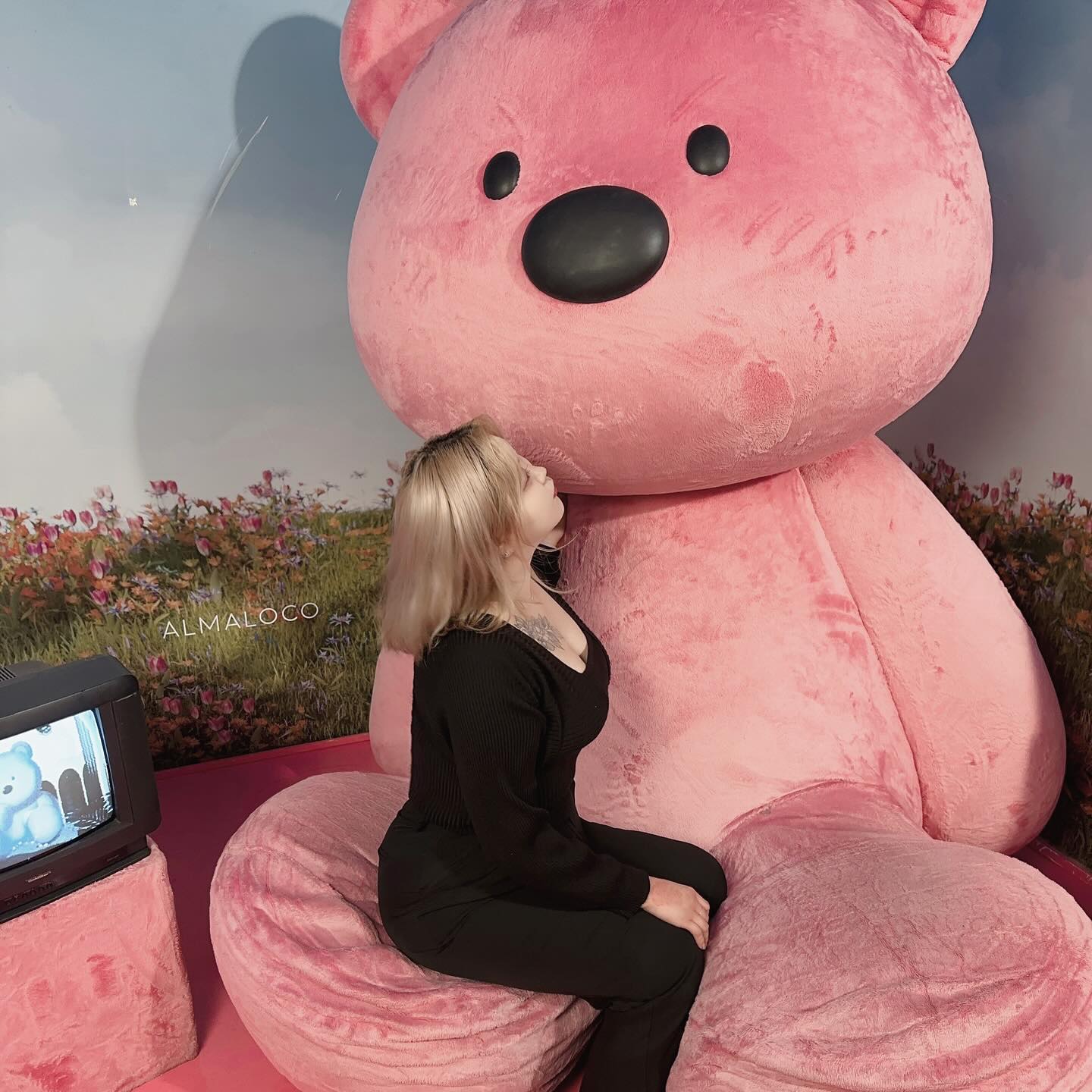 짱큰 곰도리랑 물만두🧸💗