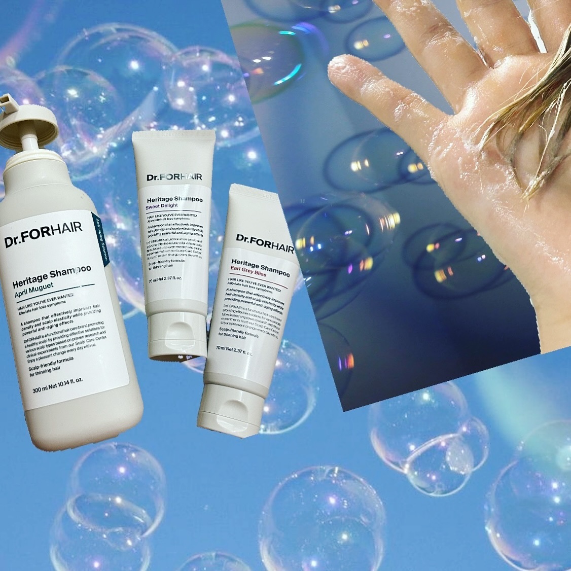 {닥터포헤어 두피 안티에이징 샴푸}

dr.forhair_official 

잦은 탈색과 염색으로 
머릿결과 두피가 많이 상해있던 찰나,

두피 안티에이징과 모발 강화를 해준다는 
샴푸가 있다고 해서 바로 구매했습니다◡̈ ༘ *

효과와 효능도 매우 궁금했지만
 향이 제일 궁금했어요 (ˊo̶̶̷ᴗo̶̶̷`)

배송 후 바로 맡아봤는데 생각보다!! 
기대 이상으로 향이 너무 너무 좋더라구요ෆ˃̶͈̑.˂̶͈̑ෆ

또 머릿결에서 향수 뿌린듯한 
맑은 꽃향이 하루종일
은은하게 나서 기분이 좋습니당 ෆ⸒⸒

또 두피를 살짝 시원하게 해줘서 
샴푸 후에 굉장히 시원해용

꾸준히 사용하면 
뿌리볼륨과 모발 밀도가 개선되고 
모발빠짐이 적다고 하니 
계속해서 요걸루 사용해야겠어요♥

아주 만족스런 소비였습니다🫶

#닥터포헤어 #샴푸추천 #두피 #탈모 #손상모
 #탈색 #안티에이징 #향수