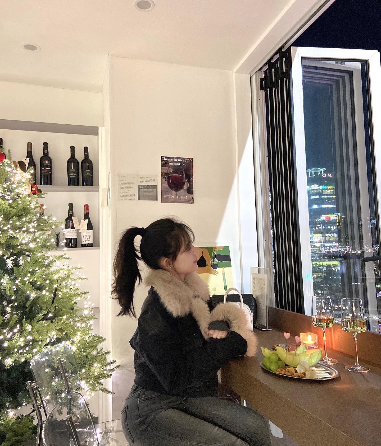 광안대교 보면서 예뻤던 공간🥂🌃✨