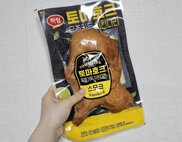 신상치킨 하림 토마호크닭다리로 단백질보충하세요