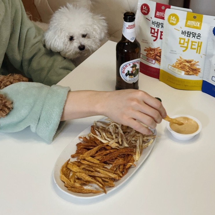 것플렉스 바람맞은 먹태 - 달콤바삭한 맥주안주 추천!