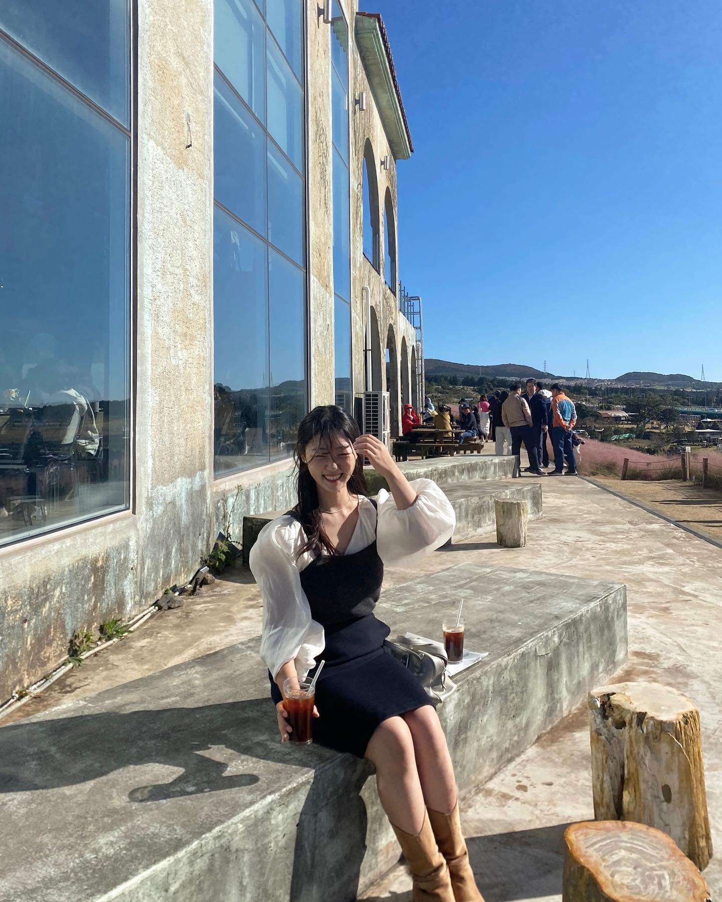 제주도에서 제일 좋았던 카페랄까..💗🦩

.
#카페세빌 #세별오름 #세빌카페