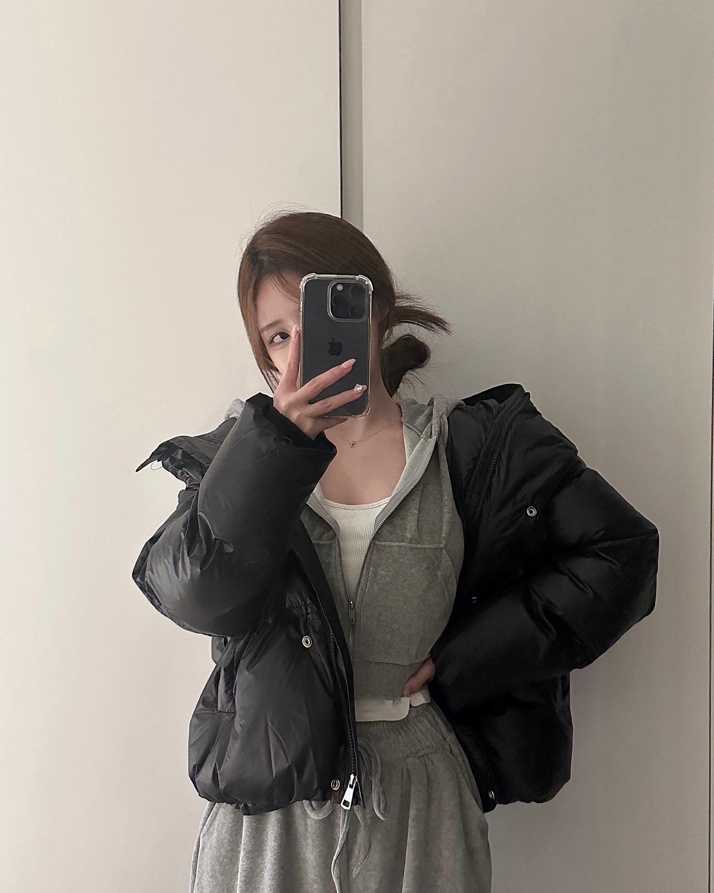 헤헤 내 교복🫶🏻