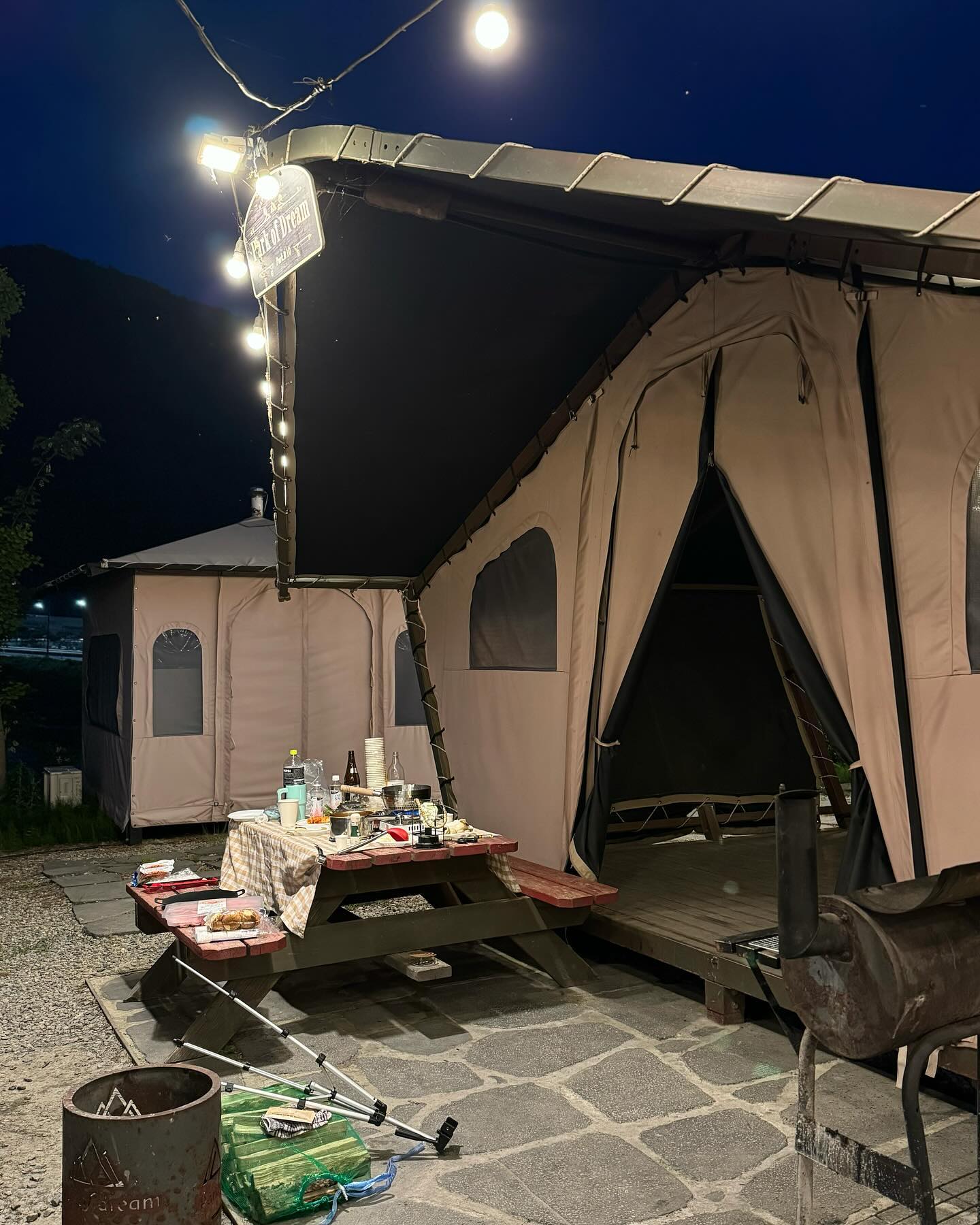 1392일 만에 와본 글램핑장🏕️🔥