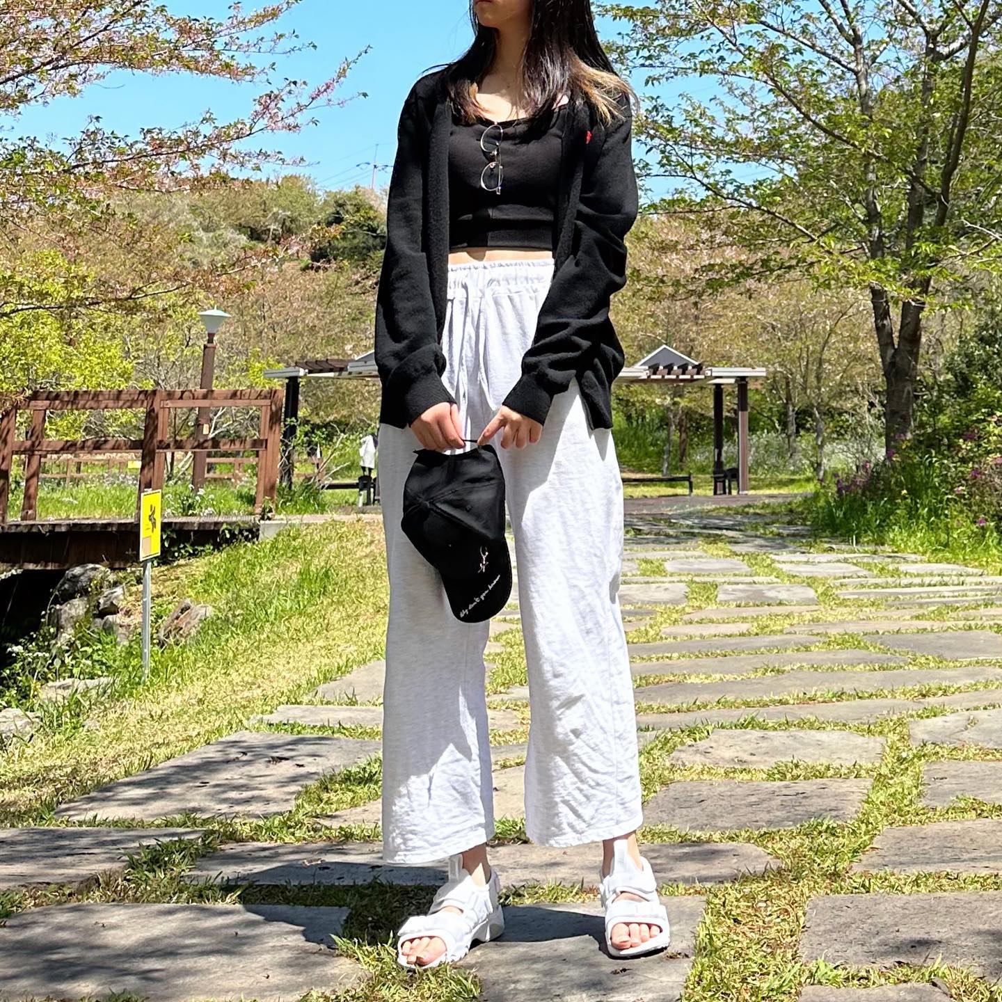 벚꽃 없는 벚꽃길에서🌿