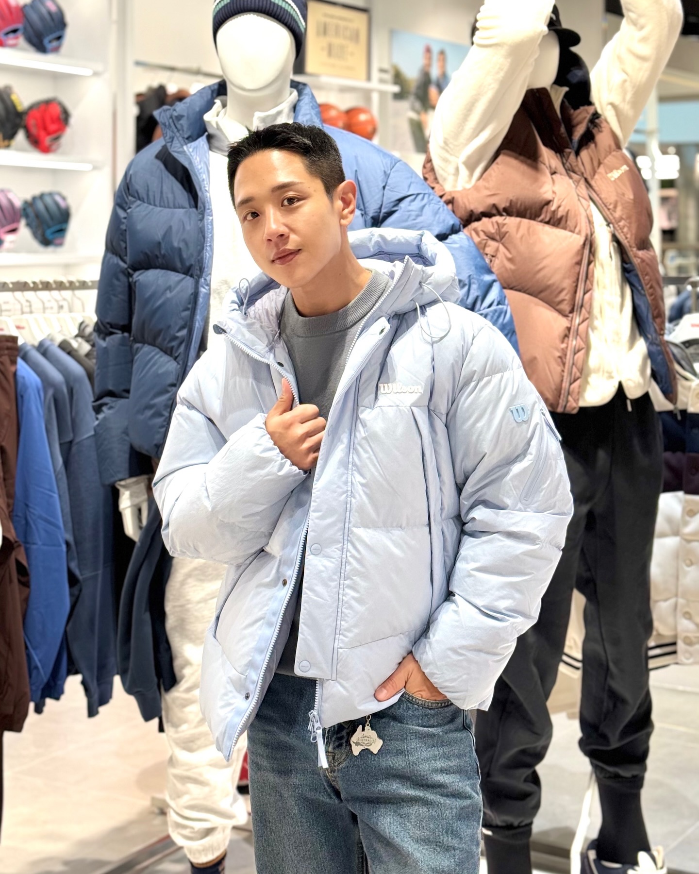 wilsonkorea 더현대서울 오픈! ❄️