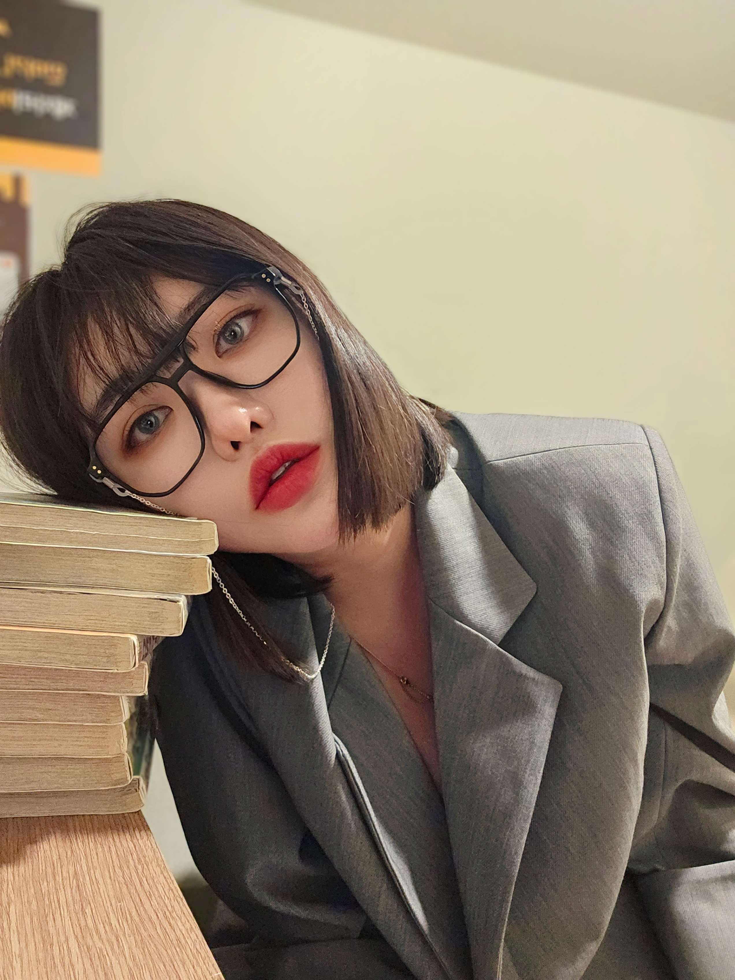 [시그니처안경] 투브릿지뿔테안경