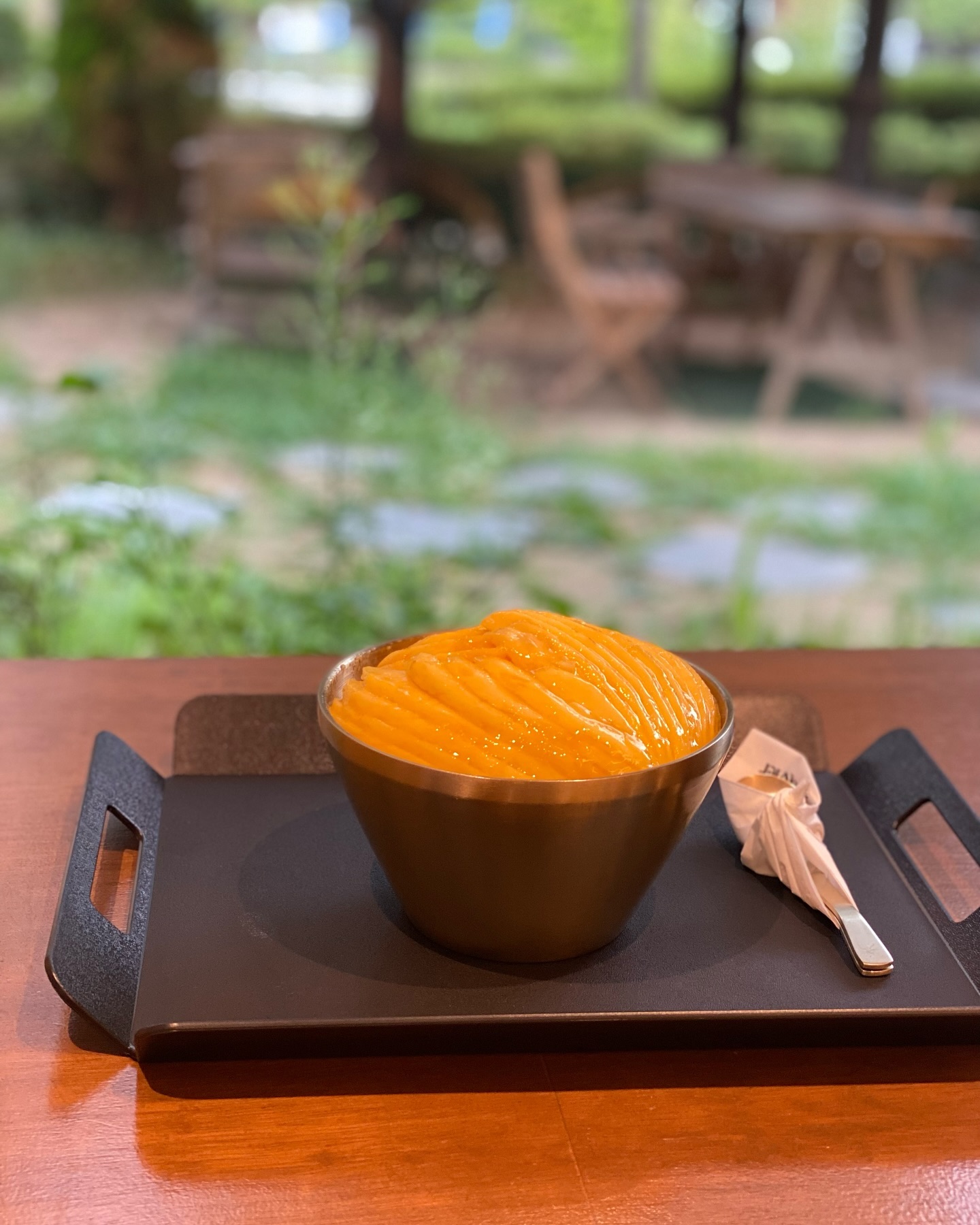 🥭 애플 매앵고 빙수~ 💛

우유 얼음이 미텨ㅛ다 ;; 😅 핵맛도리

#망고빙수 #애플망고빙수