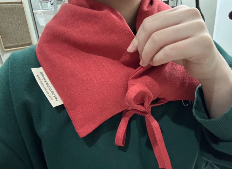 육아중에도 쉽게할 수 있는 세컨허즈 어깨찜질팩