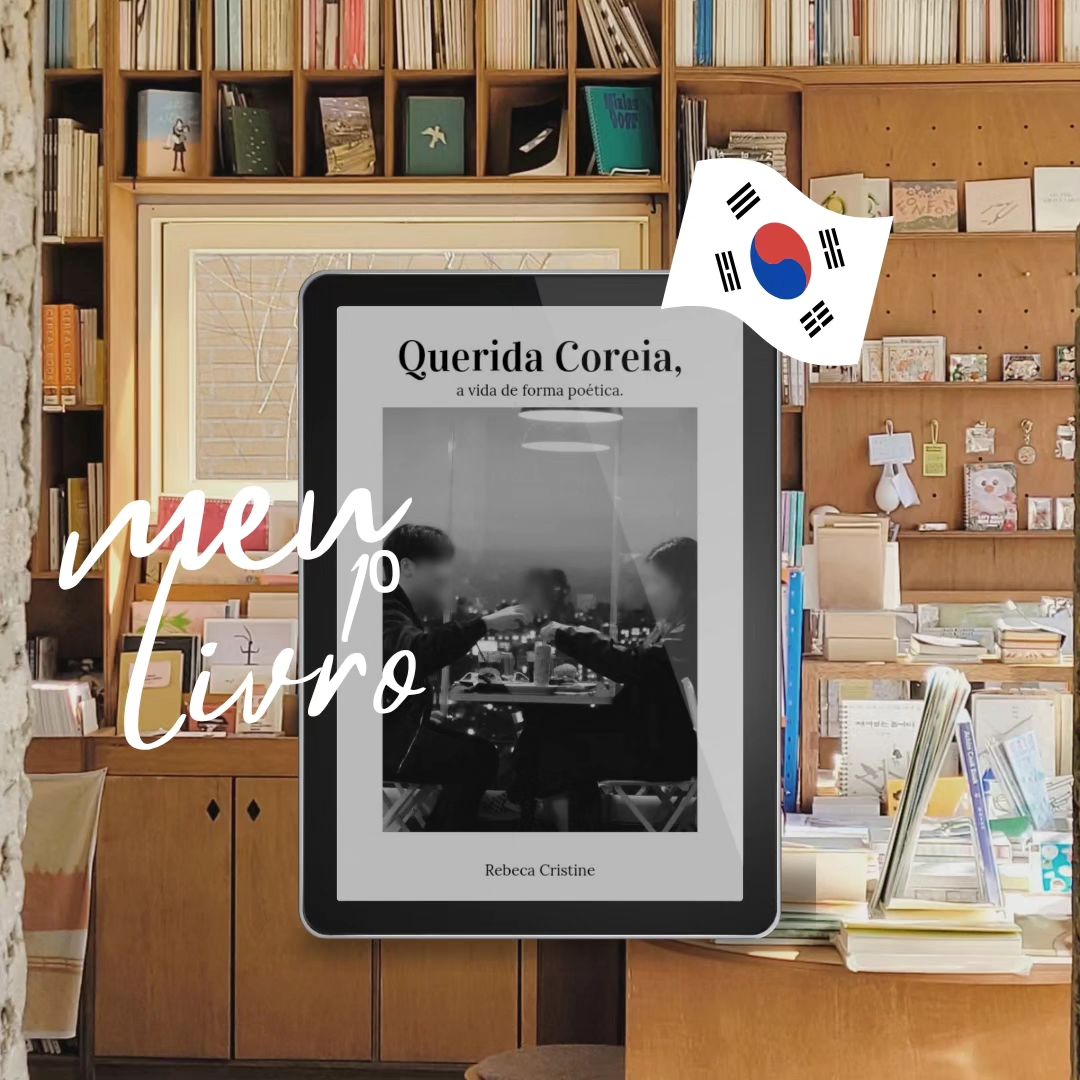 O meu livro além de contar com poesias e histórias sobre as minhas aventuras pela Coreia, também conta com fotografias do povo coreano e de lugares espalhados por este país.

Você consegue comprar a versão inglês com coreano no formato de ebook e impresso já Amazon (link na bio)

Ou o formato ebook em português com coreano na hotmart (link na bio)

Em breve mais projetos nesse ano 💗🥹🇰🇷