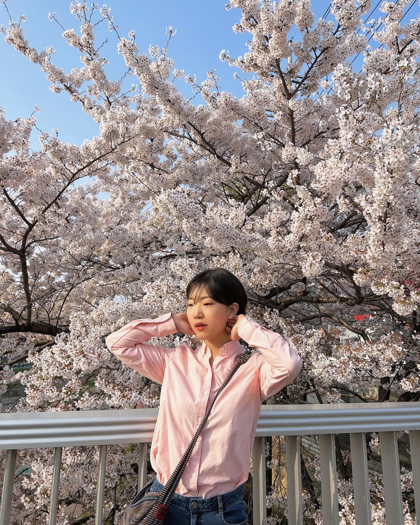240406 자고 일어나 느지막이 꽃구경🌿
빡센 주를 보내고 간만에 맘 편히 푹 쉬었다.
사람은 많았지만 그것마저 좋았던 오후.
뒤집어진 피부야 힘내서 얼른 회복하렴!

#벚꽃 #봄 #스냅사진 #셀카