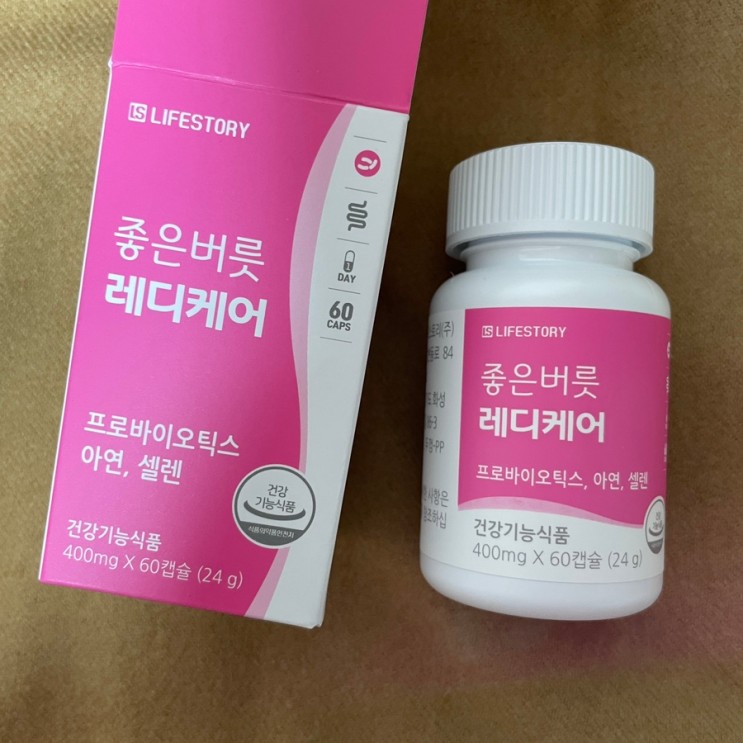 Ⓢ11 -  [라이프스토리] 좋은버릇 레디케어 (여성 유산균; 질 유산균 유래)