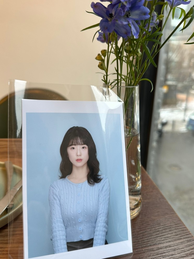 홍대사진관 너무 예쁘게 나오는 컬러증명사진 다음사진관