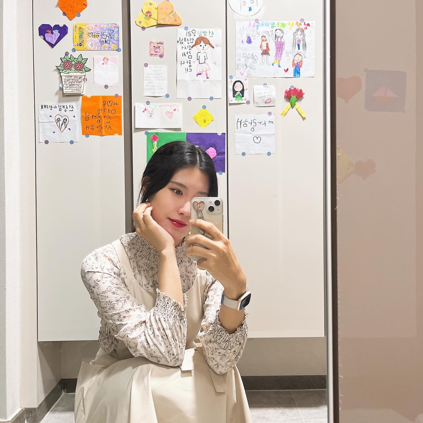의도치 않게 
나름 포토존 생김⭐️