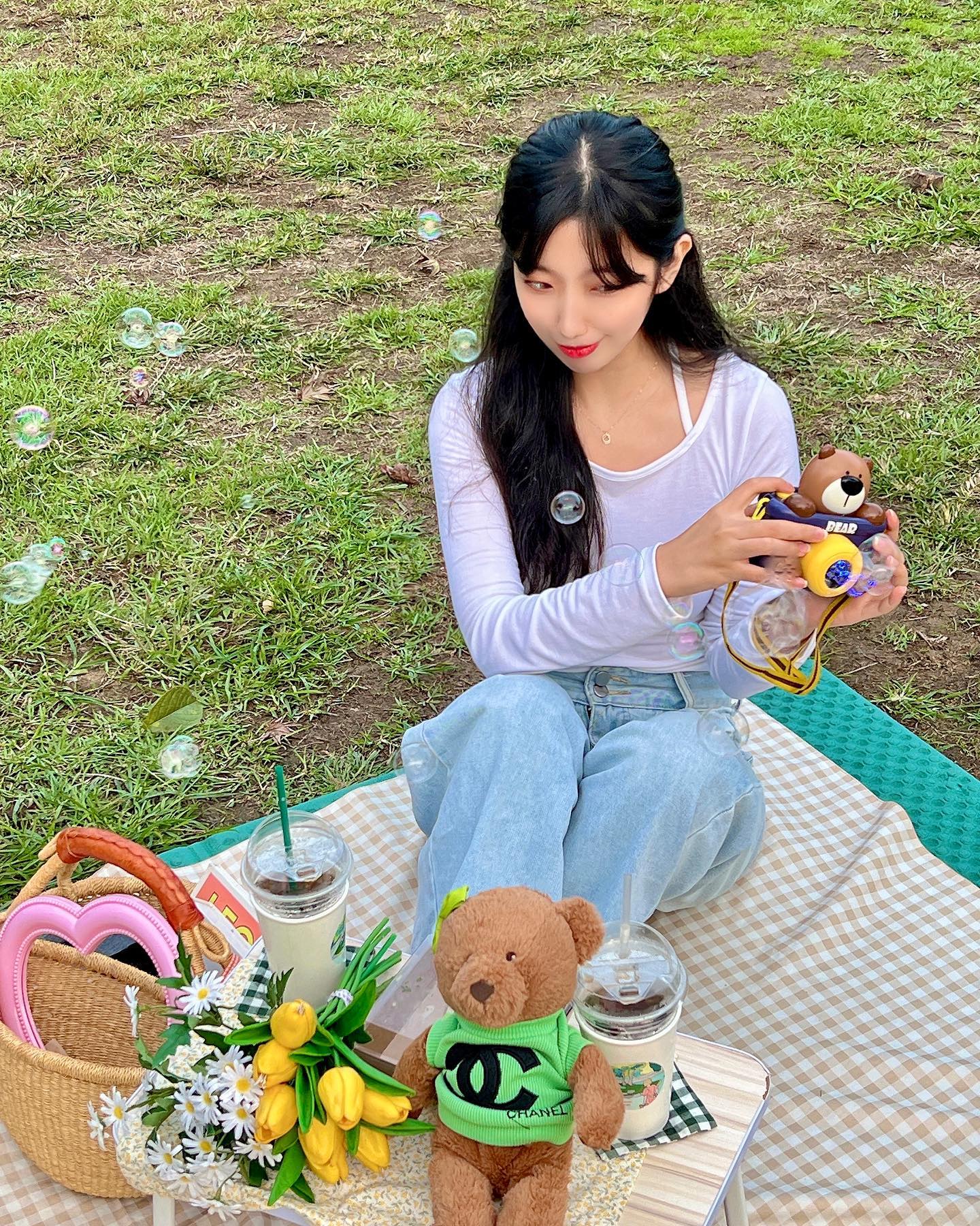 더 추워지기전에 피크닉 >< 행궁동은 여전하군🩵
귀여운 아리랑 함께🐕