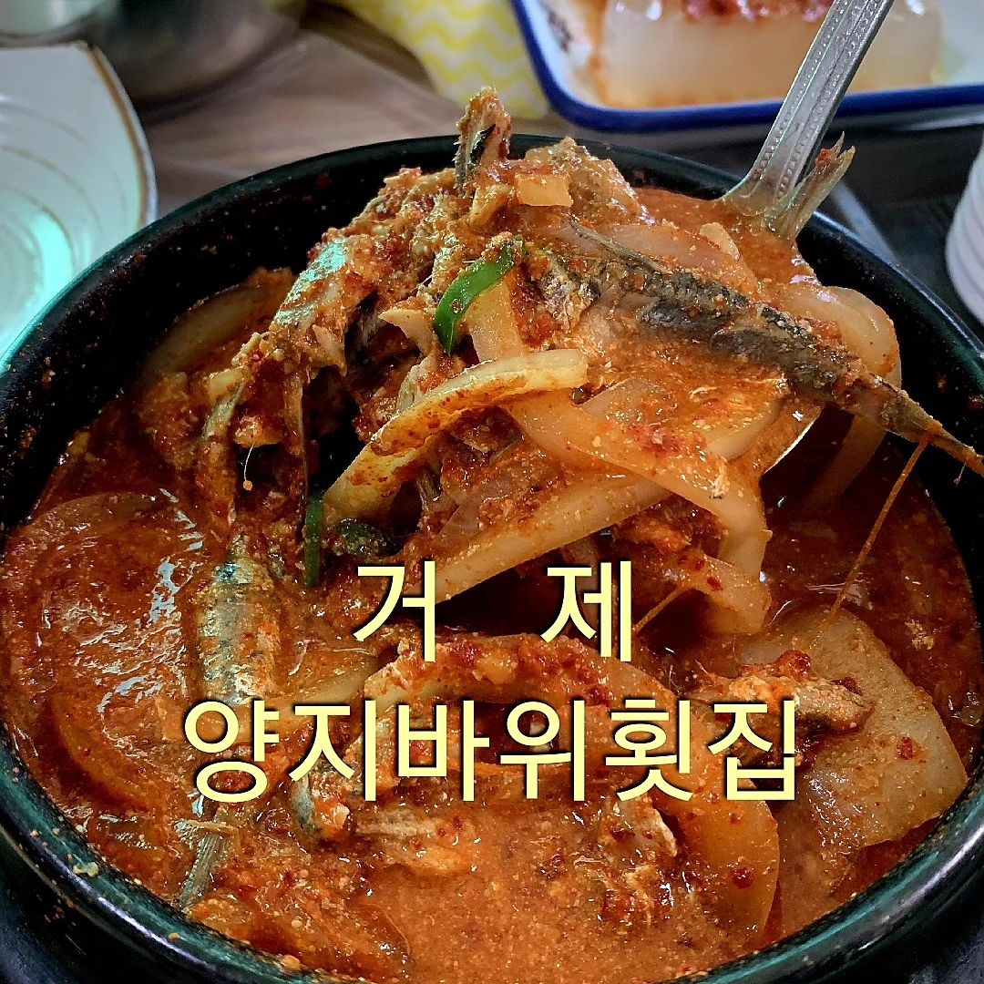 #거제맛집 #거제도 #거제도여행 #거제외포항 
#거제도맛집 #거제맛집추천 #거제멸치쌈밥
#거제한화리조트맛집 #여행스타그램 

거제 외포항에 있는 #찐맛집
#거제양지바위횟집 입니다~💕

위치 : 경남 거제시 장목면 외포5길 28
바로 앞에 외포항 공용주차장이 
아주아주 넓게 있어요~💕

저는 사실 멸치회? 여기에서 처음 먹어봤네요~
처음 먹어보고 얼마나  맛있었던지
해마다 요 멸치회무침에 쌈밥먹으러
거제를 갑니다~ 고고~~💕

멸치회무침만 먹으면 으음~ 노노!!
꼭 쌈밥도 먹어 줘야해요~
쌈밥에 들깨가루 듬뿍 넣어서 
휘휘저어 밥에 얹어 비벼먹으면~~~ ㅋ 

회무침에 쌈밥까지 어떻게 다 먹냐구요?
양이 엄청엄청 나지만
언제 다먹었지? 싶을 정도로 
입에서 살살 녹아 진짜 밥도둑입니다~👍👍👍

딱 요 시기에 먹을수 있다는 #멸치회무침
요기 진짜 찐입니다 ^^ 👍👍👍