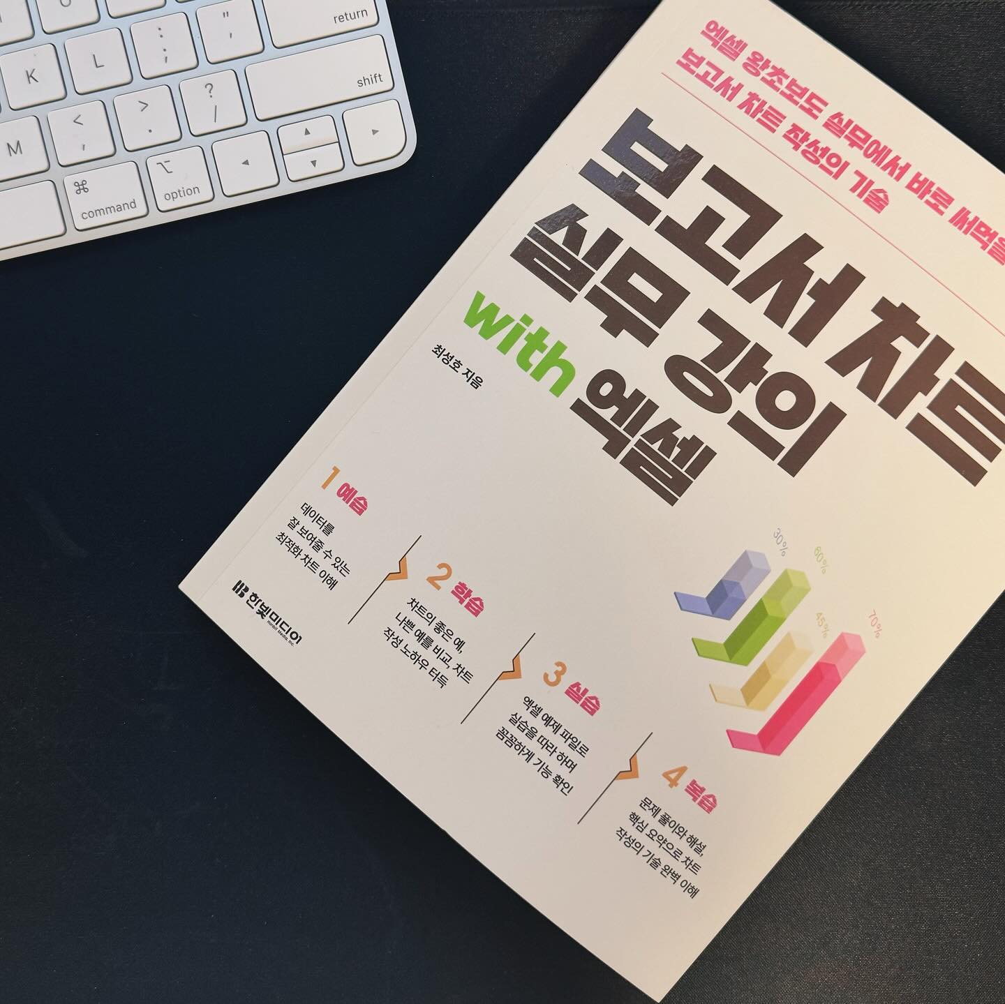 #협찬
.
.
새해엔 엑셀 마스터하기!!
작심삼일 되지 않도록 매일 한 과정씩 열심히
엑셀 잘한다고 생각했었는데
생각보다 컨셉에 맞게 추가할 수 있는 차트가 많다!
전달하고자 하는 내용으로 차트 추가하기!
.
예제 다운 받아 실습해볼 수 있어 좋다
단순하게 막대그래프만 삽입 했었는데
이미지로 시각적으로 파악할 수 있는 방법도 있다니 
자주 사용해볼 예정!

.
.
 #보고서 #보고서작성 #보고서차트 #기획서 #발표자료 #엑셀차트 #엑셀 #직장인엑셀 #일잘러 #직장인필독서 #일잘러탐구생활 #보고서차트실무강의with엑셀 #한빛미디어