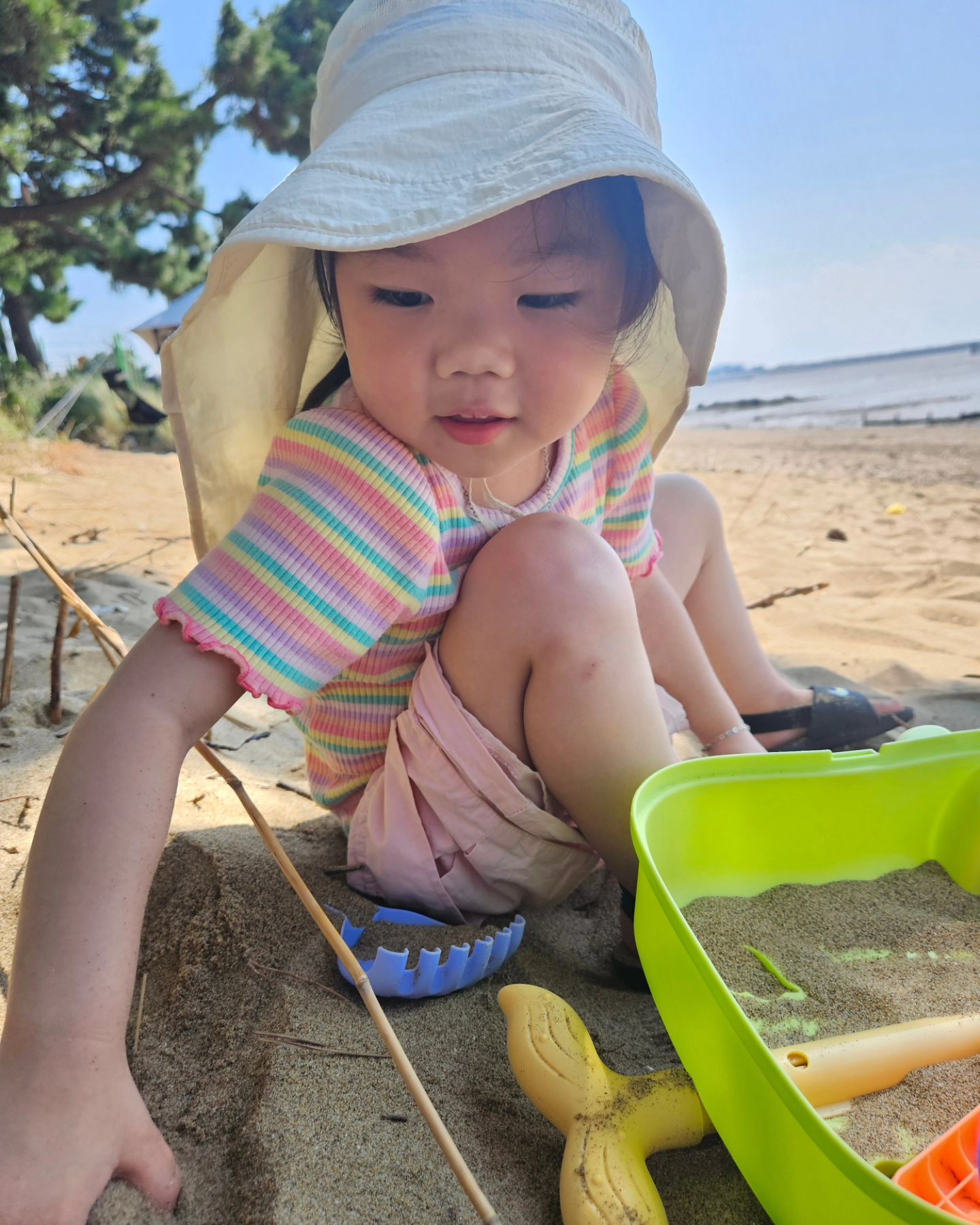 이젠 몇일,몇갤인지도 찾지않고 잘 모르는지경이됬댜..
게시물 한번 안올리기 시작하니
올릴생각이 전혀 없어졌다가 몇달만에 올려보는 소율이💛
심지어 저번주 토요일 일상^.^

#240907 #궁평해솔군락지 #모래놀이 #40개월딸 #벌써40개월이라니 #딸스타그램 #딸바보 #궁평항