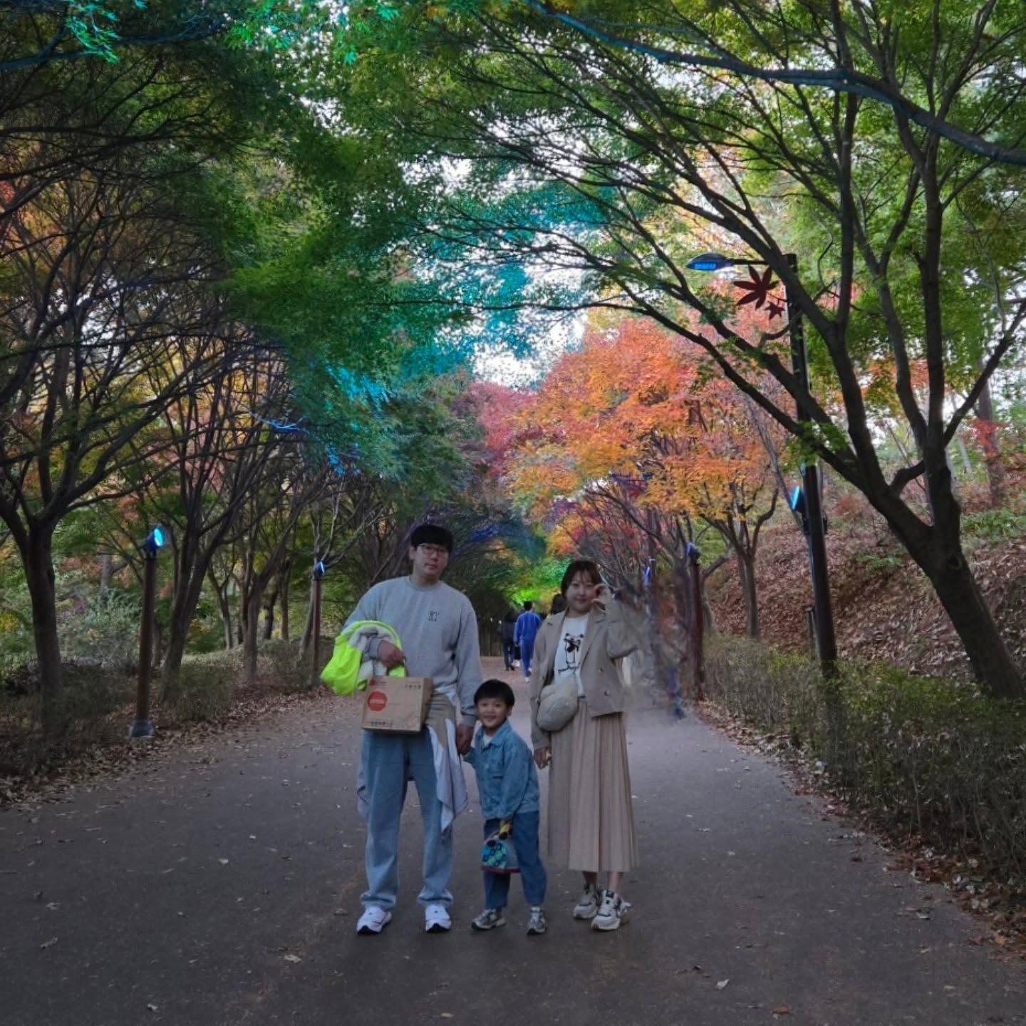 GOOD BYE 가을🍁🍂
.
.

#독립기념관 #단풍나무숲길 #야간개장 #가을