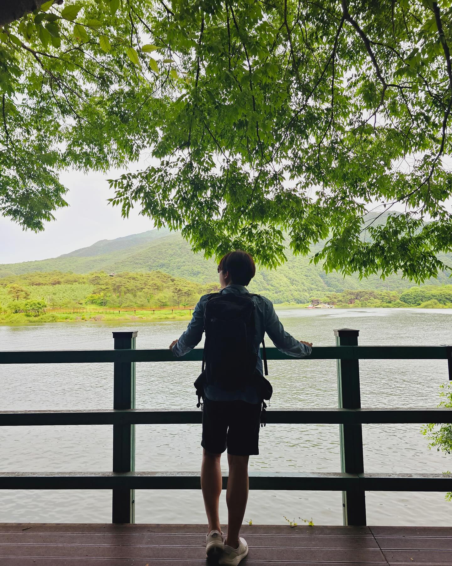 날씨도 좋고 걷기 좋았던 주말~ #산막이옛길 #트레킹 #힐링 #두부김치 #도토리묵