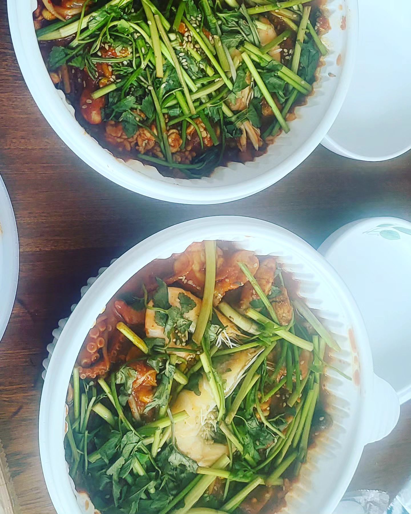 #해물찜 
#3인분인데
 #한끼식사 
#맛있다 
#여기에 #쌀국수🍜 까지^^.........,..,....