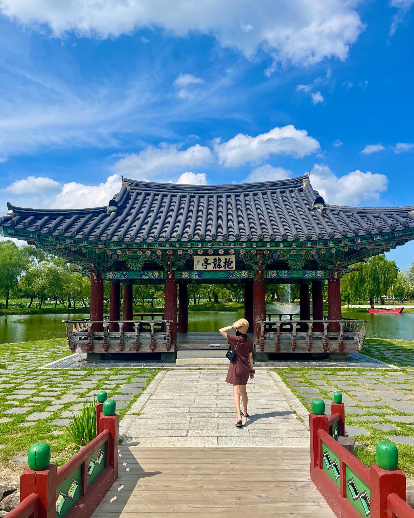 오길 정말 잘해땅 🪷 #궁남지